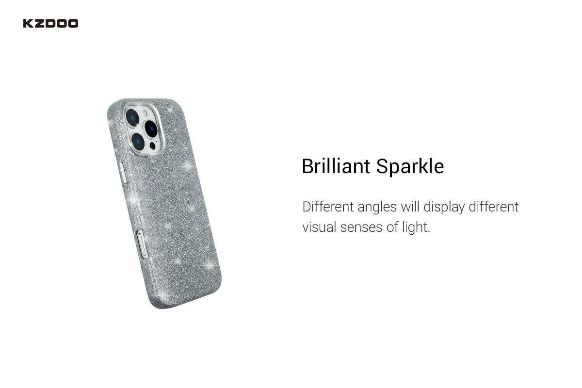 iPhone 16 - Sparkle Glossy Case Cover