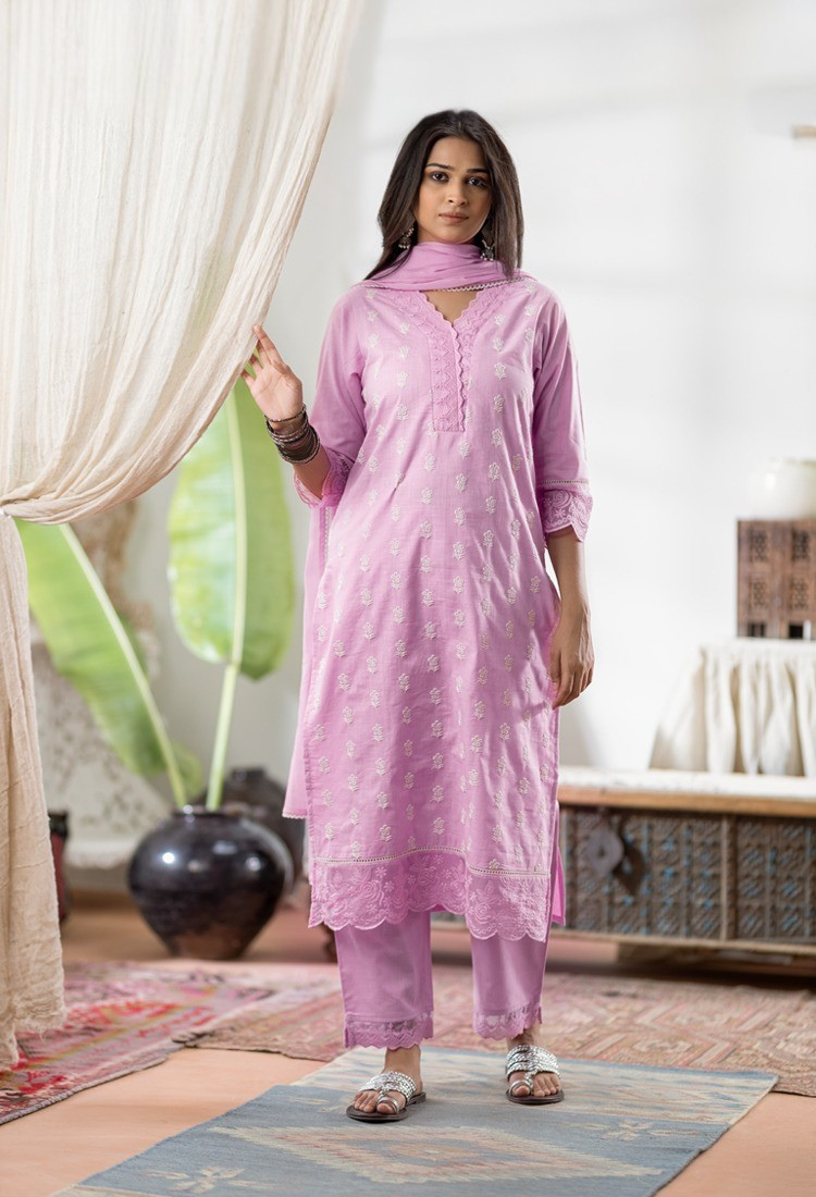 Blossom Pink Kurta Set
