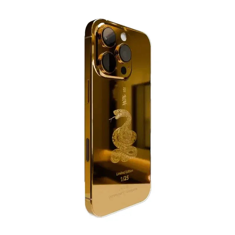 24K-Gold-Year-of-the-Snake-iPhone-16-Pro-Pro-Max - Taishina