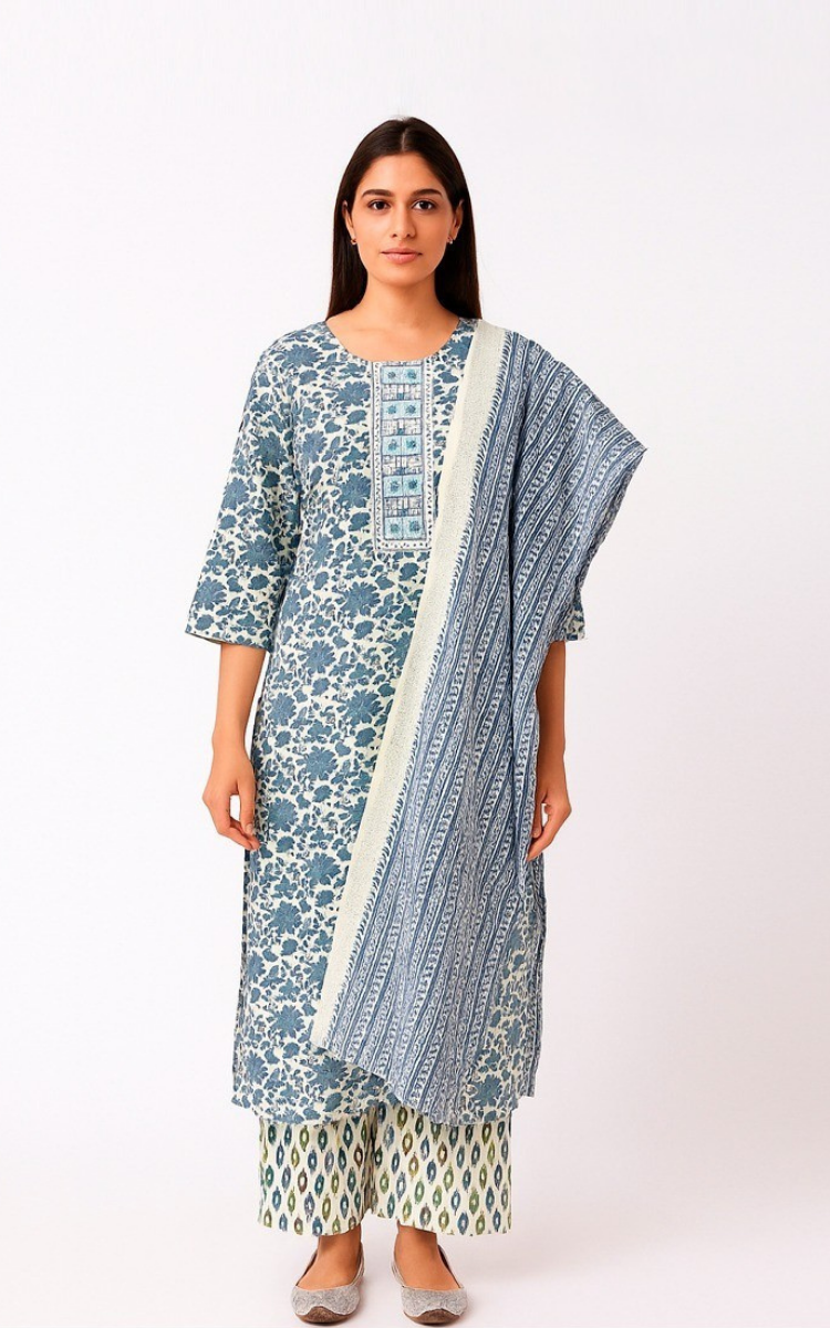 Indigo Haven Kurta Set