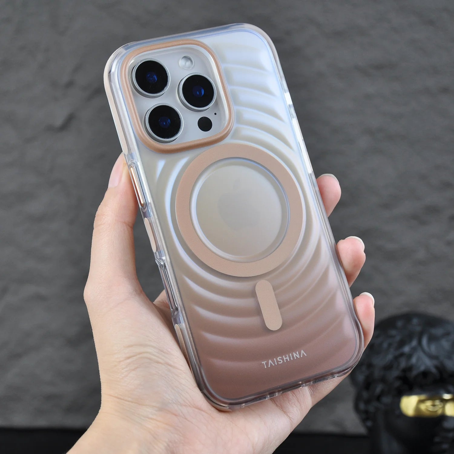 iPhone 16 Pro Max – IMD Wave Pattern Magsafe Case