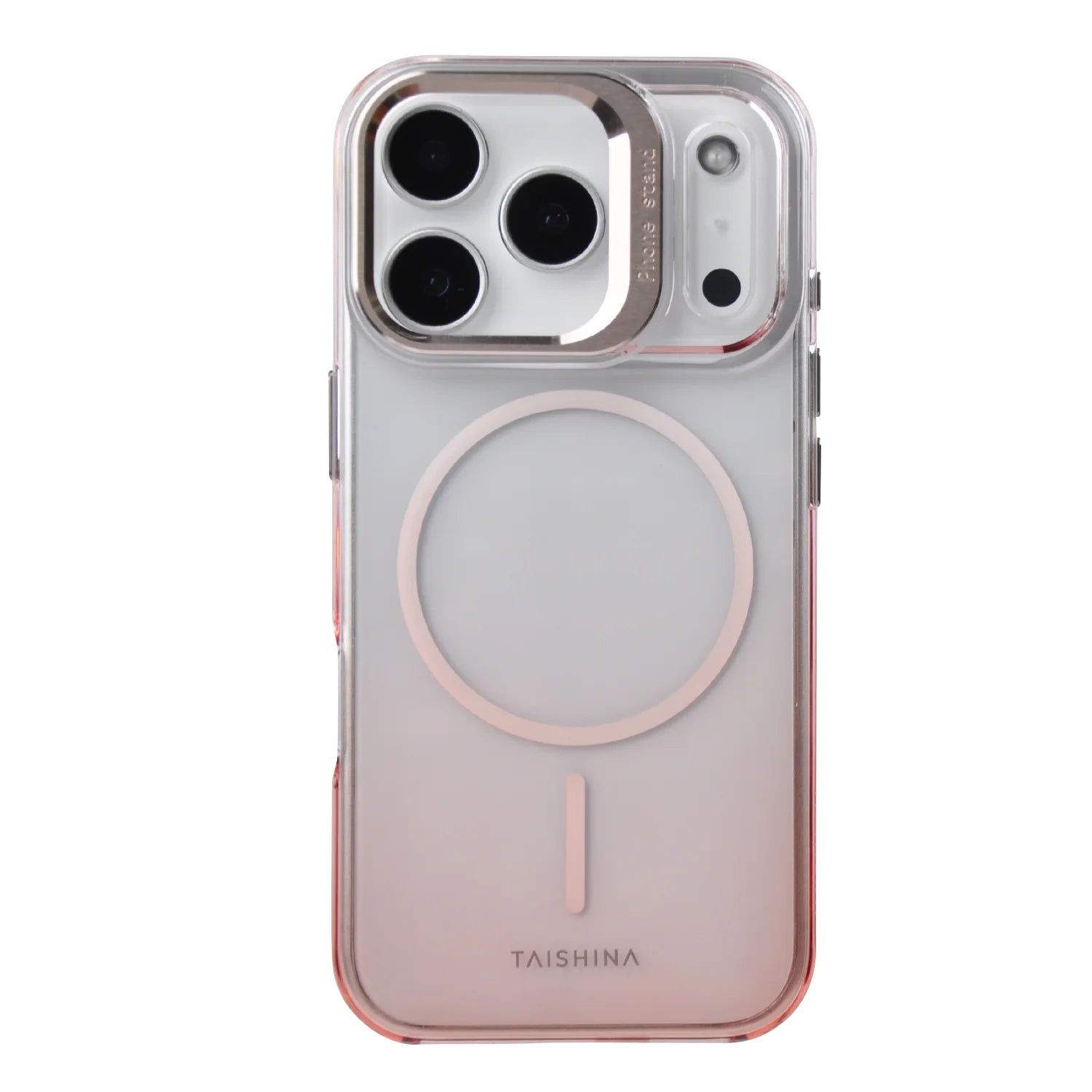 iPhone 17 Air – Slim Gradient PC Magsafe Case with Camera Stand