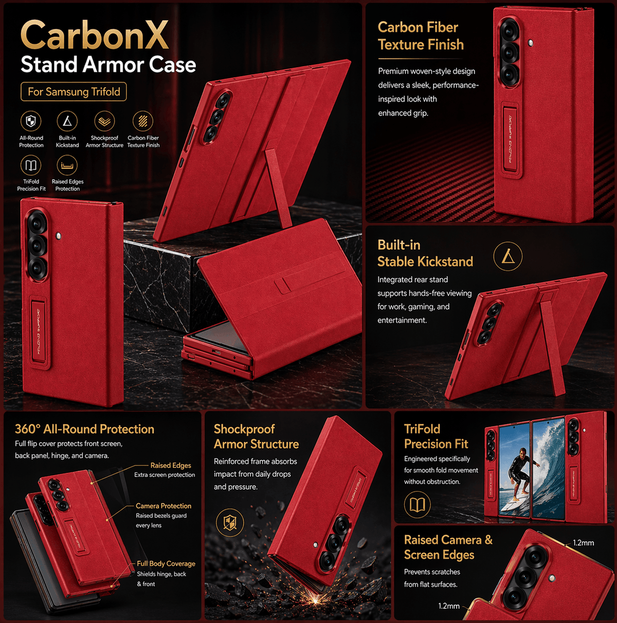 Carbon_X_Red - Taishina