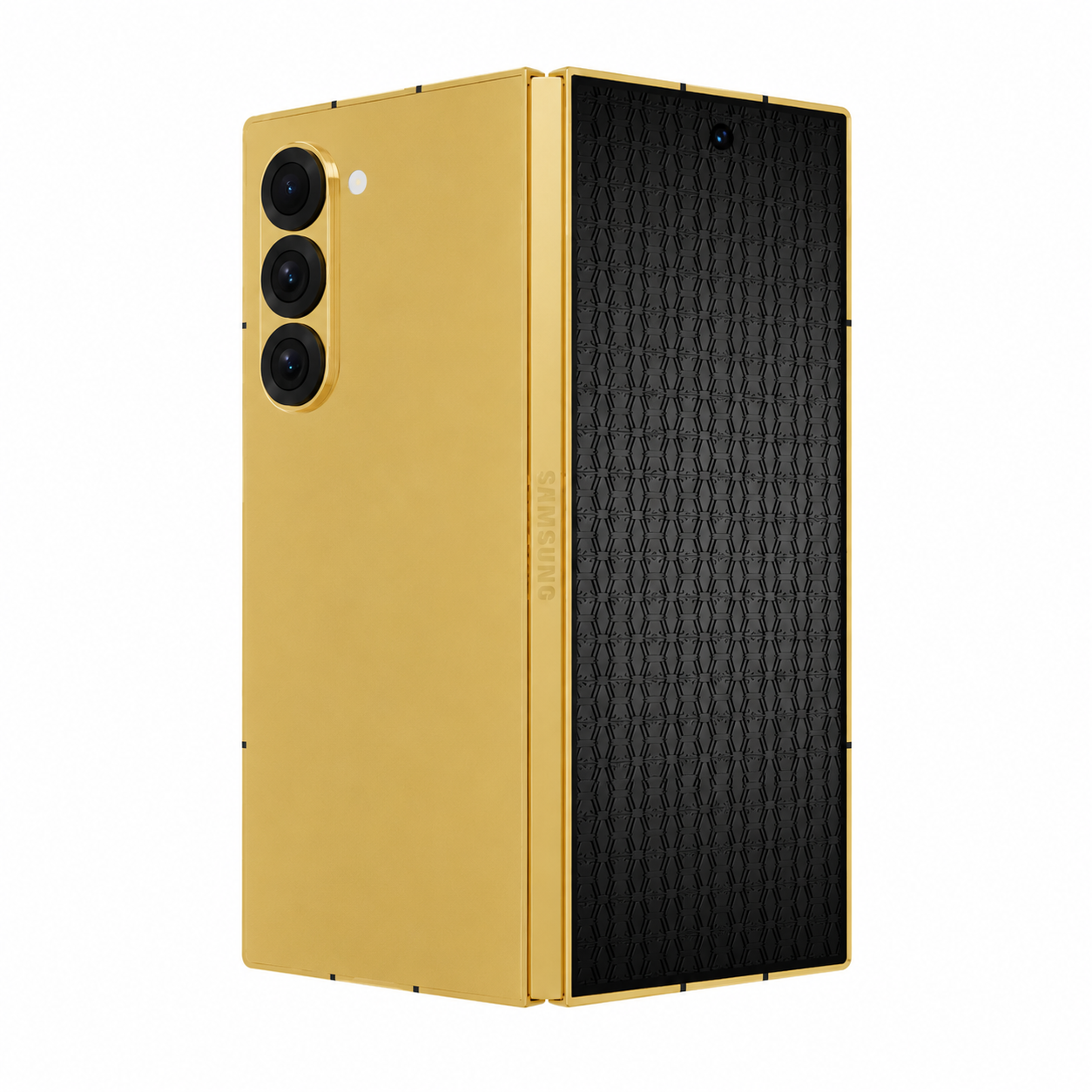 Elite Samsung Galaxy Fold 8 Ultra in 24K Gold, Rose Gold & Platinum