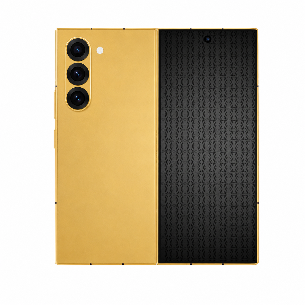 Elite Samsung Galaxy Fold 8 Ultra in 24K Gold, Rose Gold & Platinum