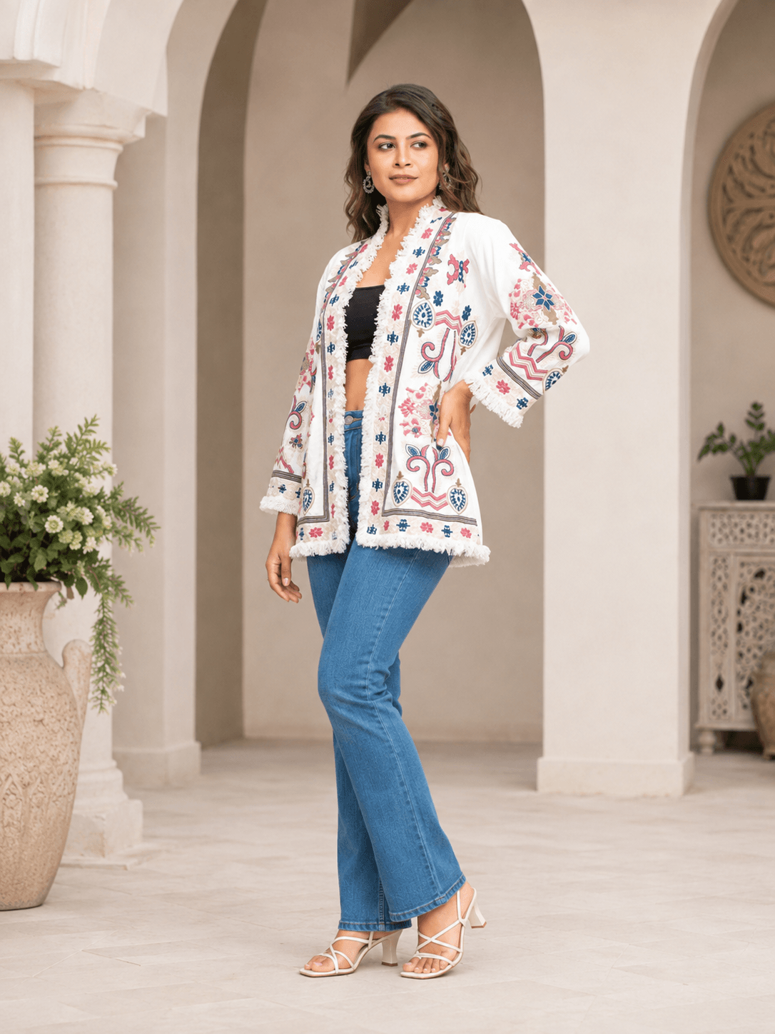 White Blossom Breeze Jacket
