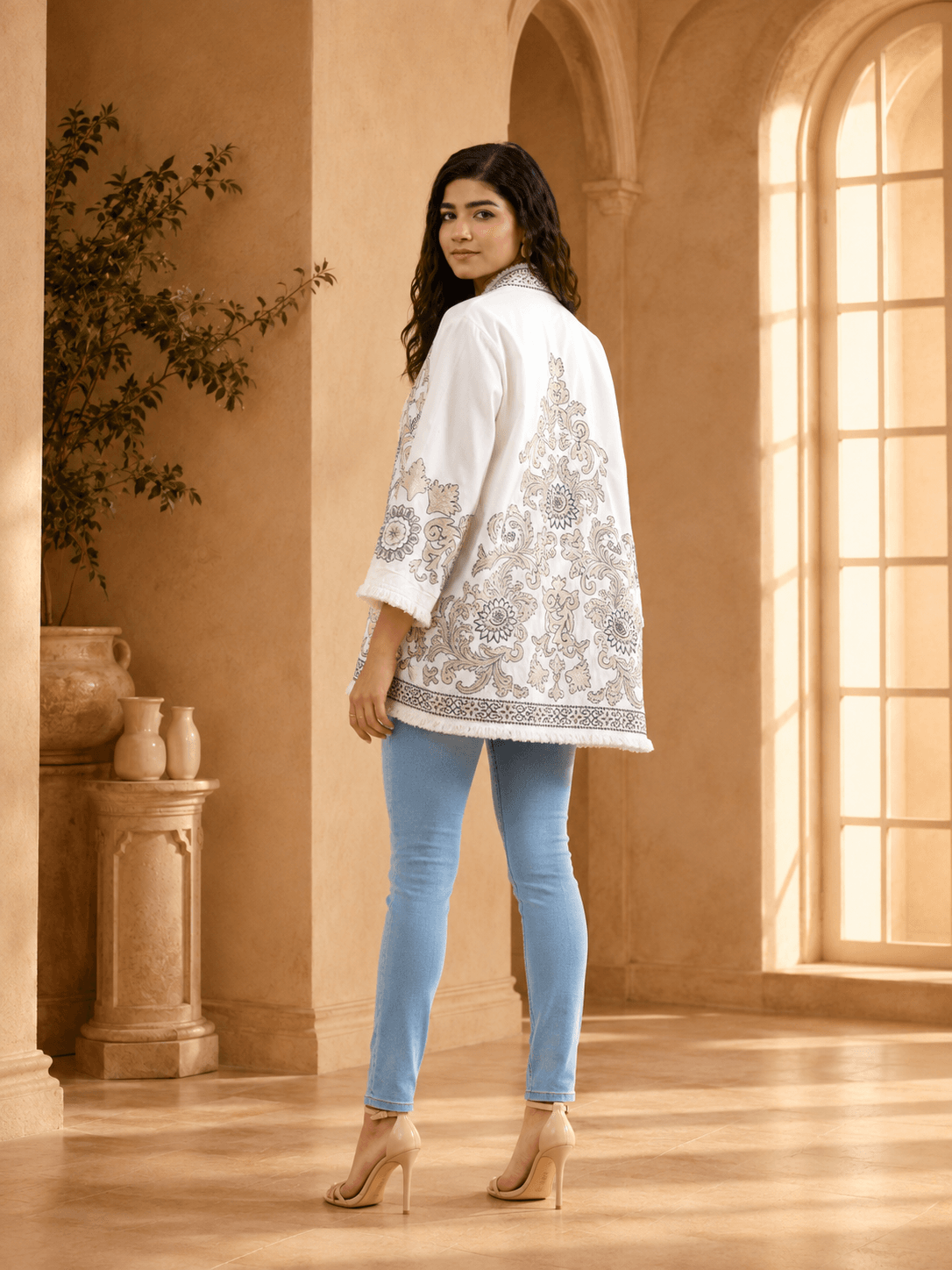 White Blossom Breeze Jacket