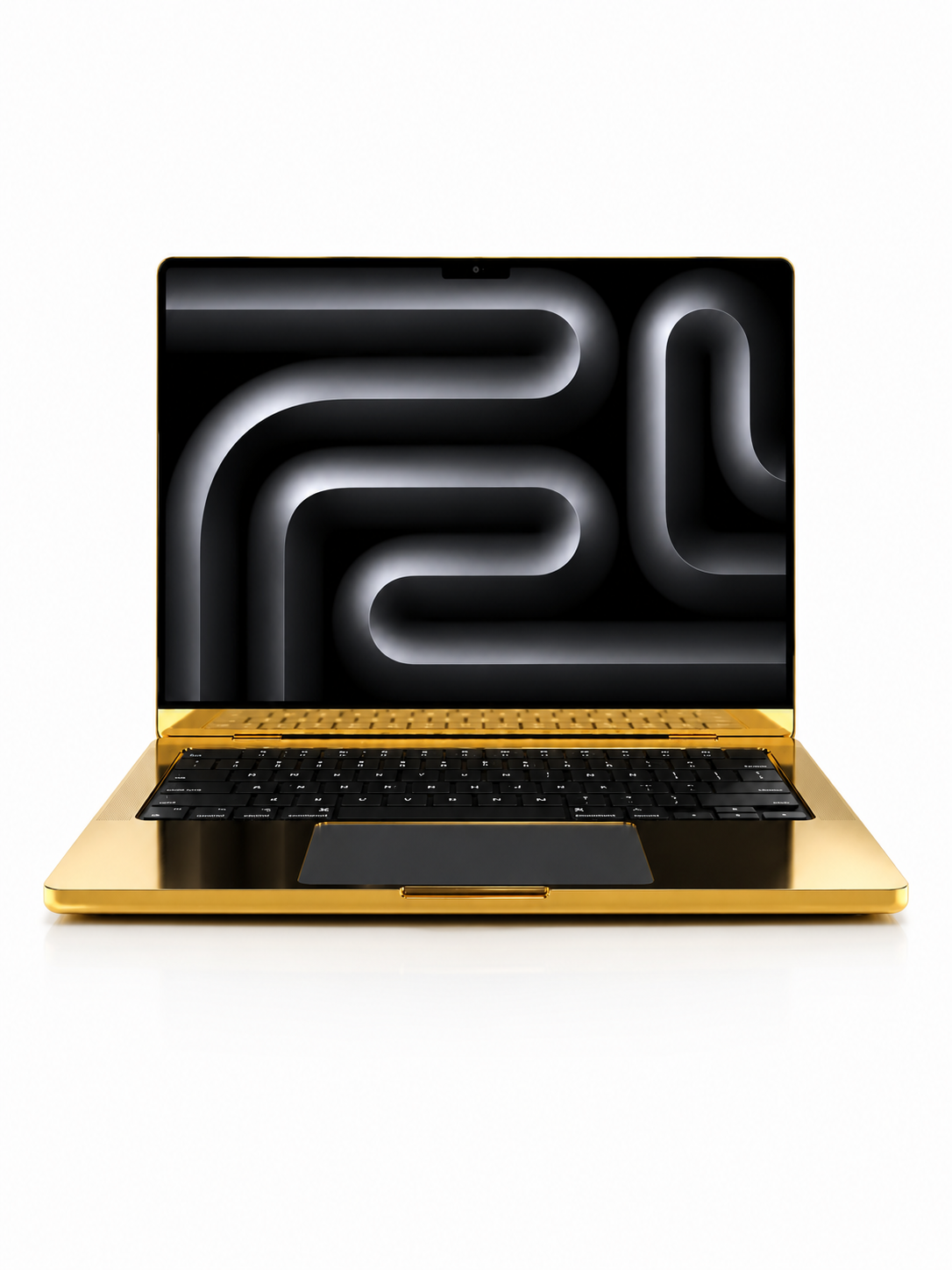 24k Gold MacBook Pro14-inch Diamond logo 1TB
