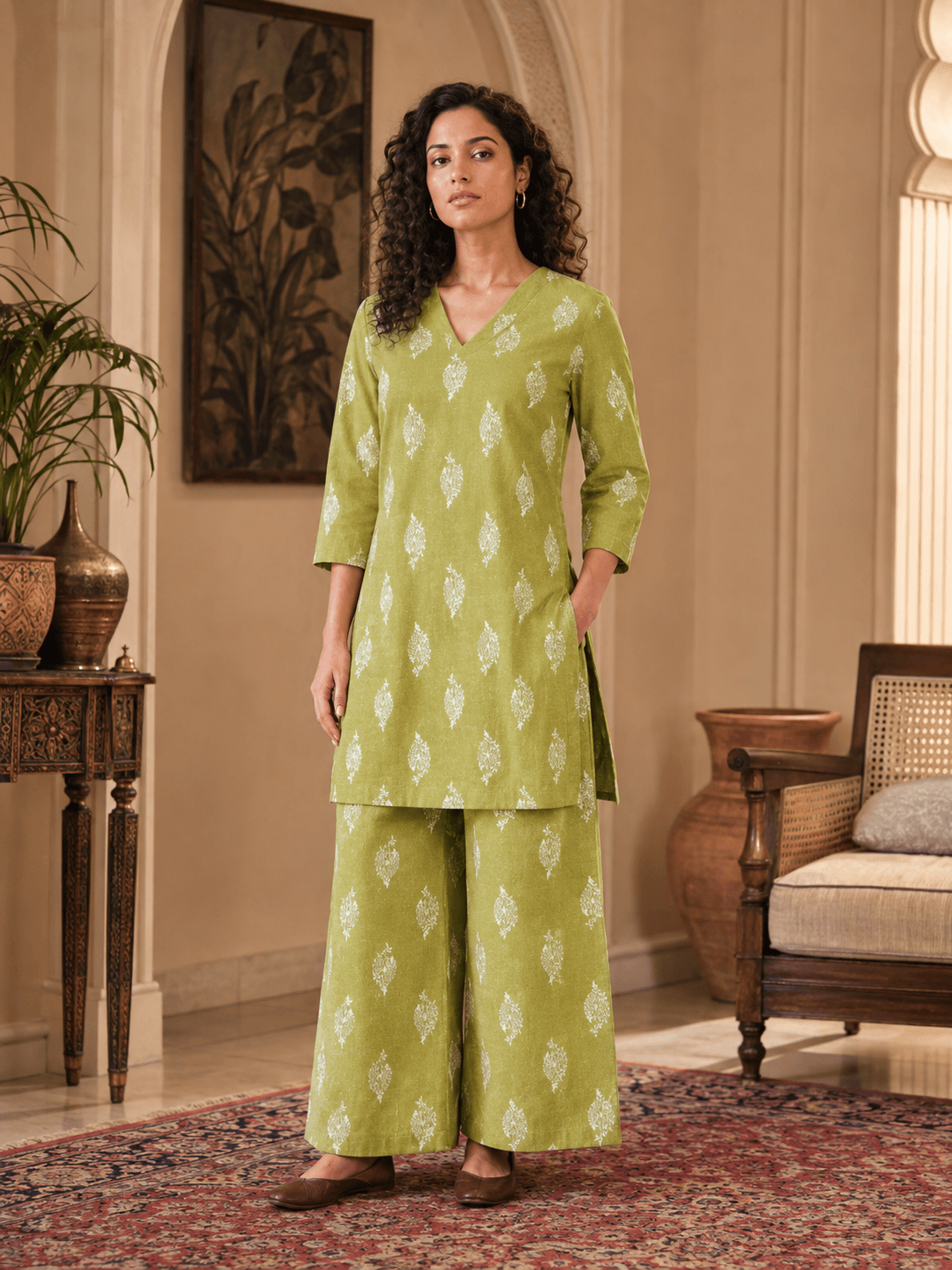 Meadow Motif Co-Ord Set
