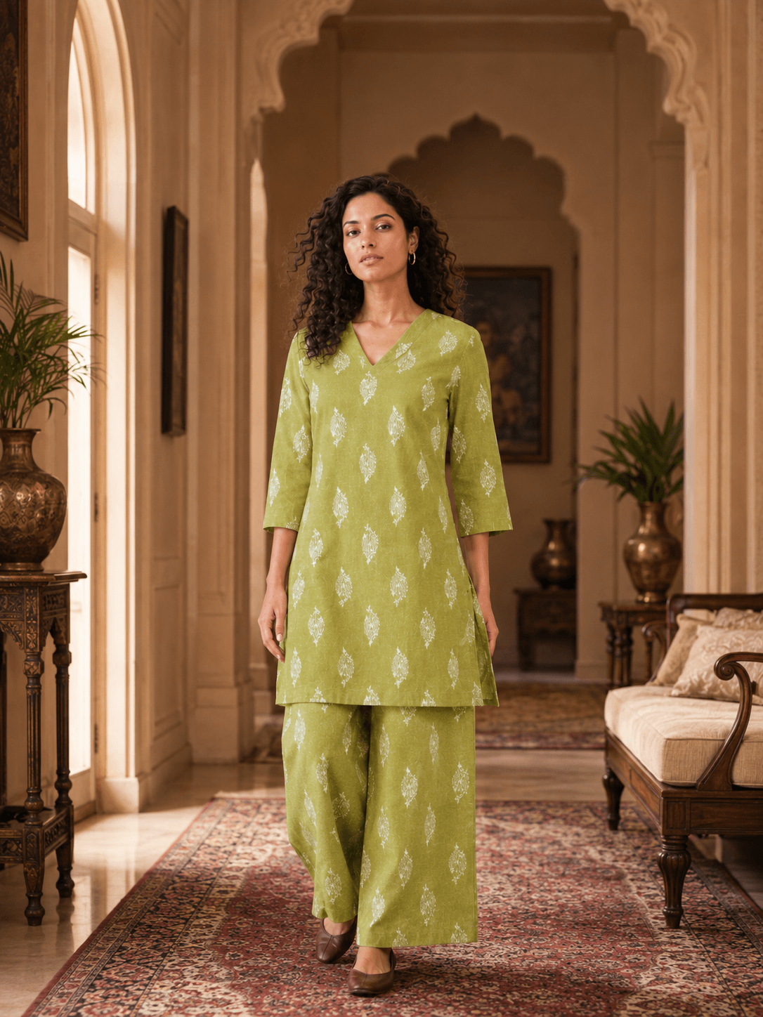 Meadow Motif Co-Ord Set