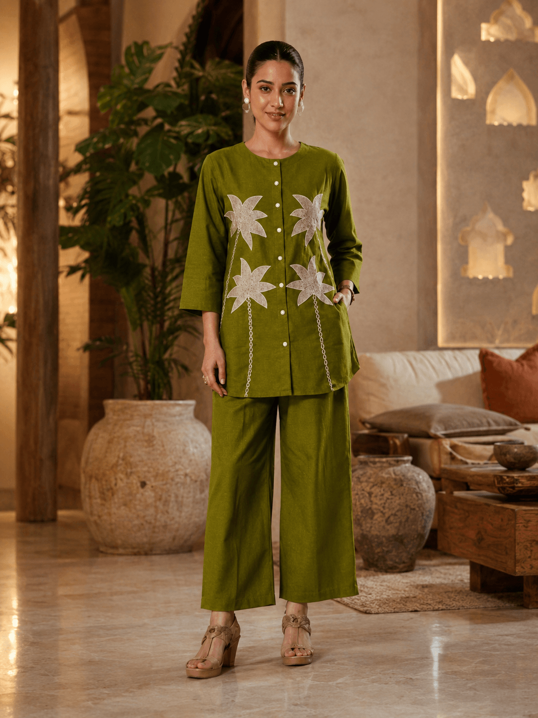 Olive Lily Co-Ord Set