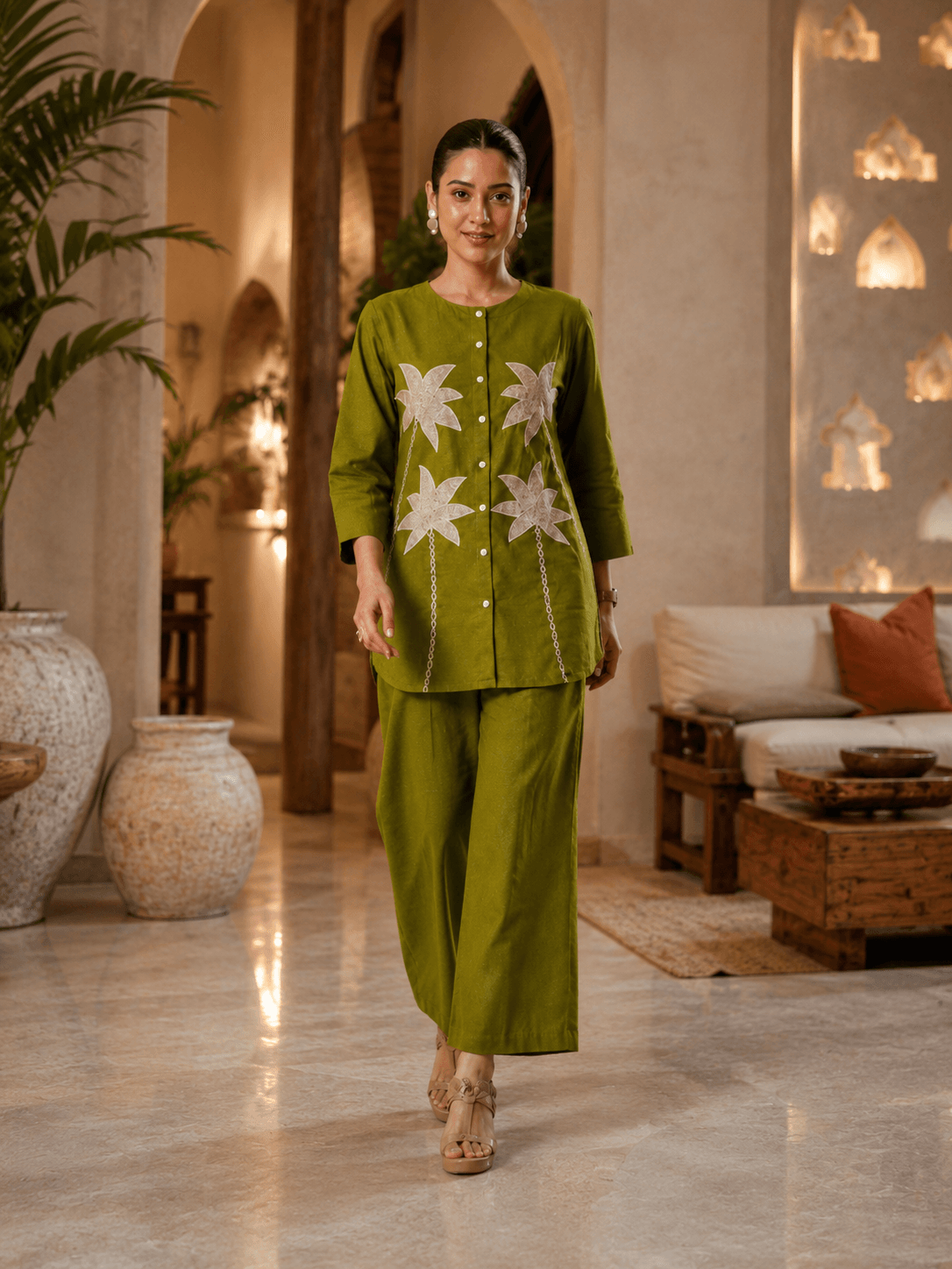 Olive Lily Co-Ord Set