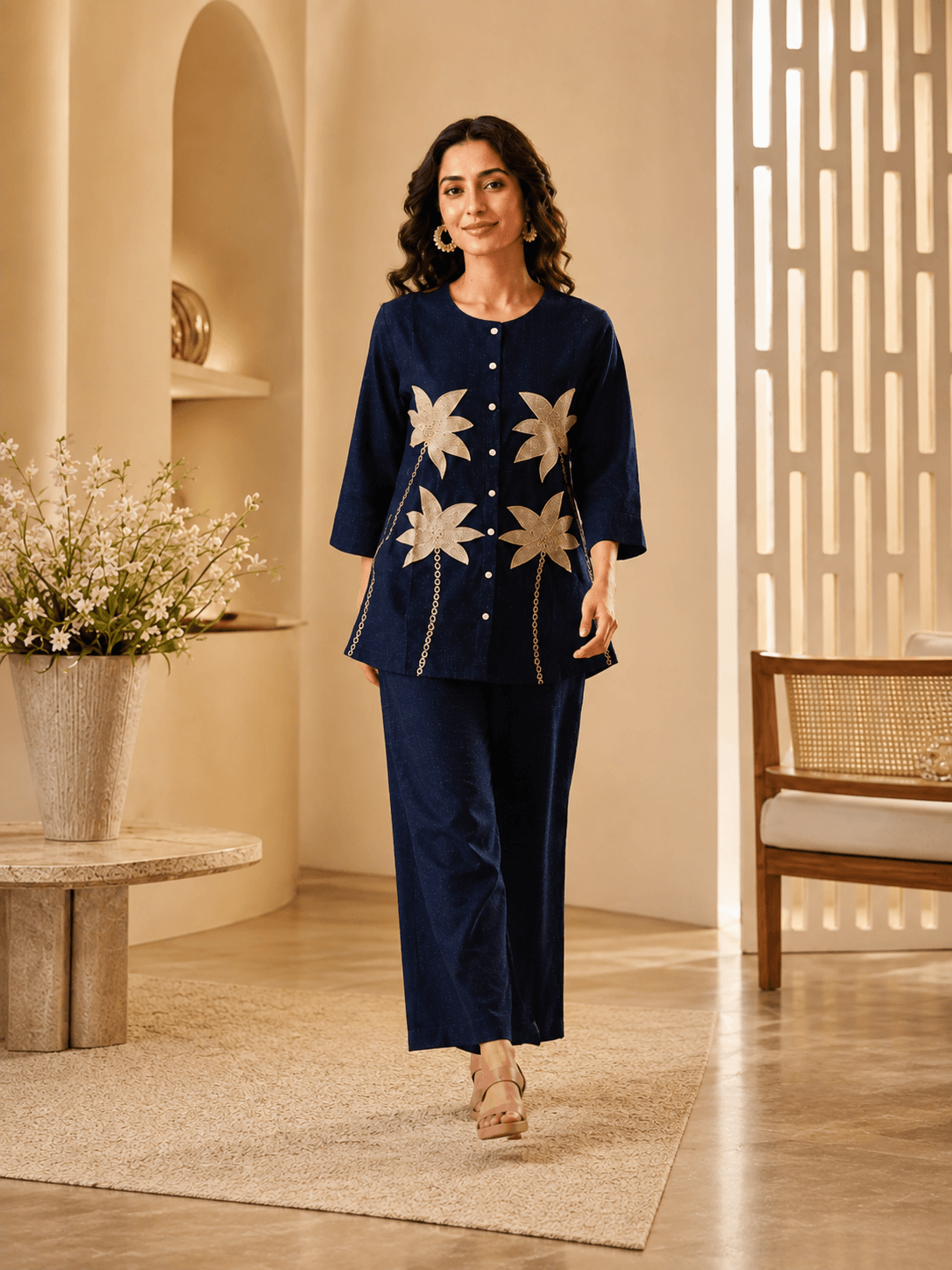 Midnight Lily Co-Ord Set