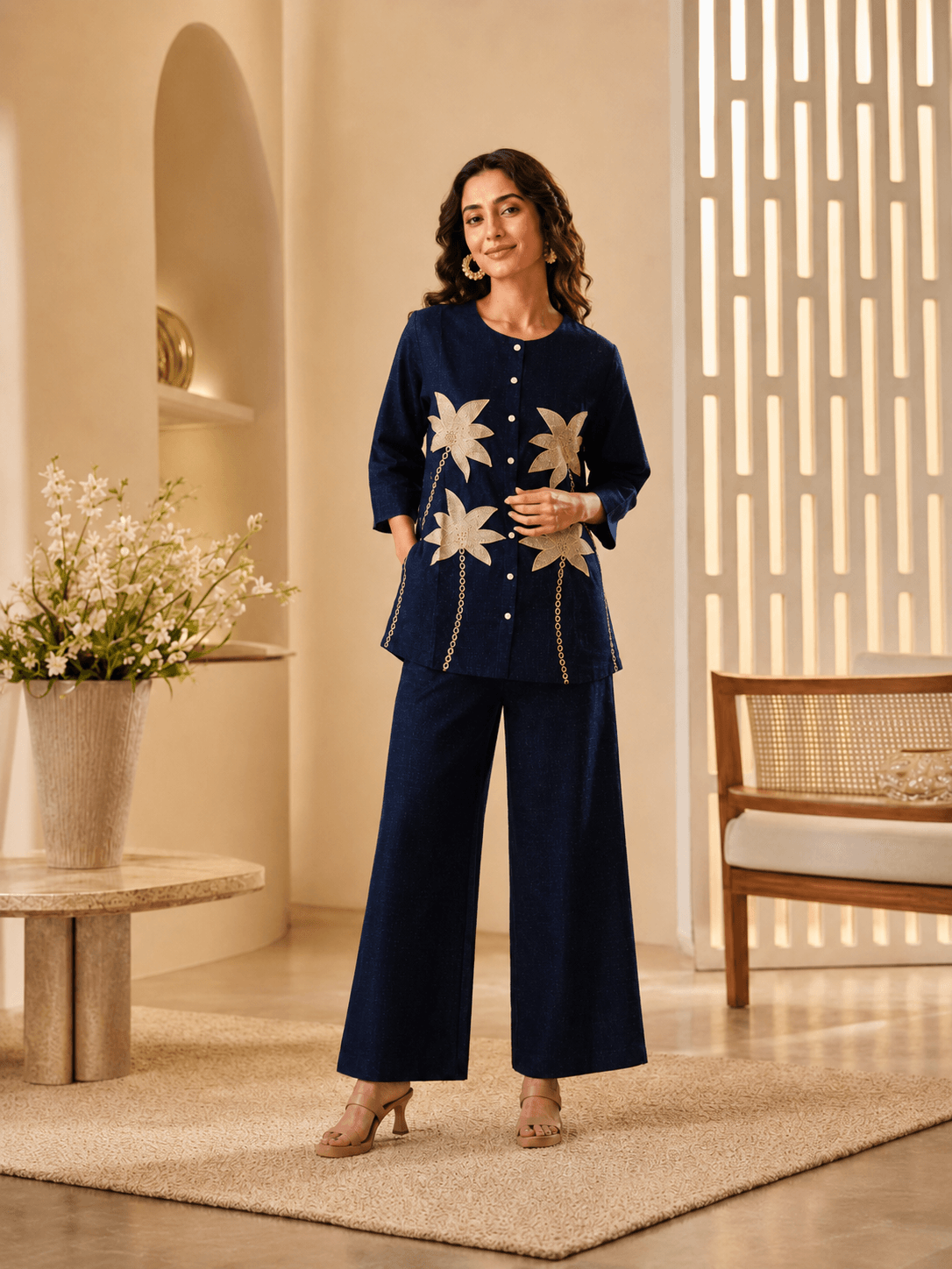 Midnight Lily Co-Ord Set