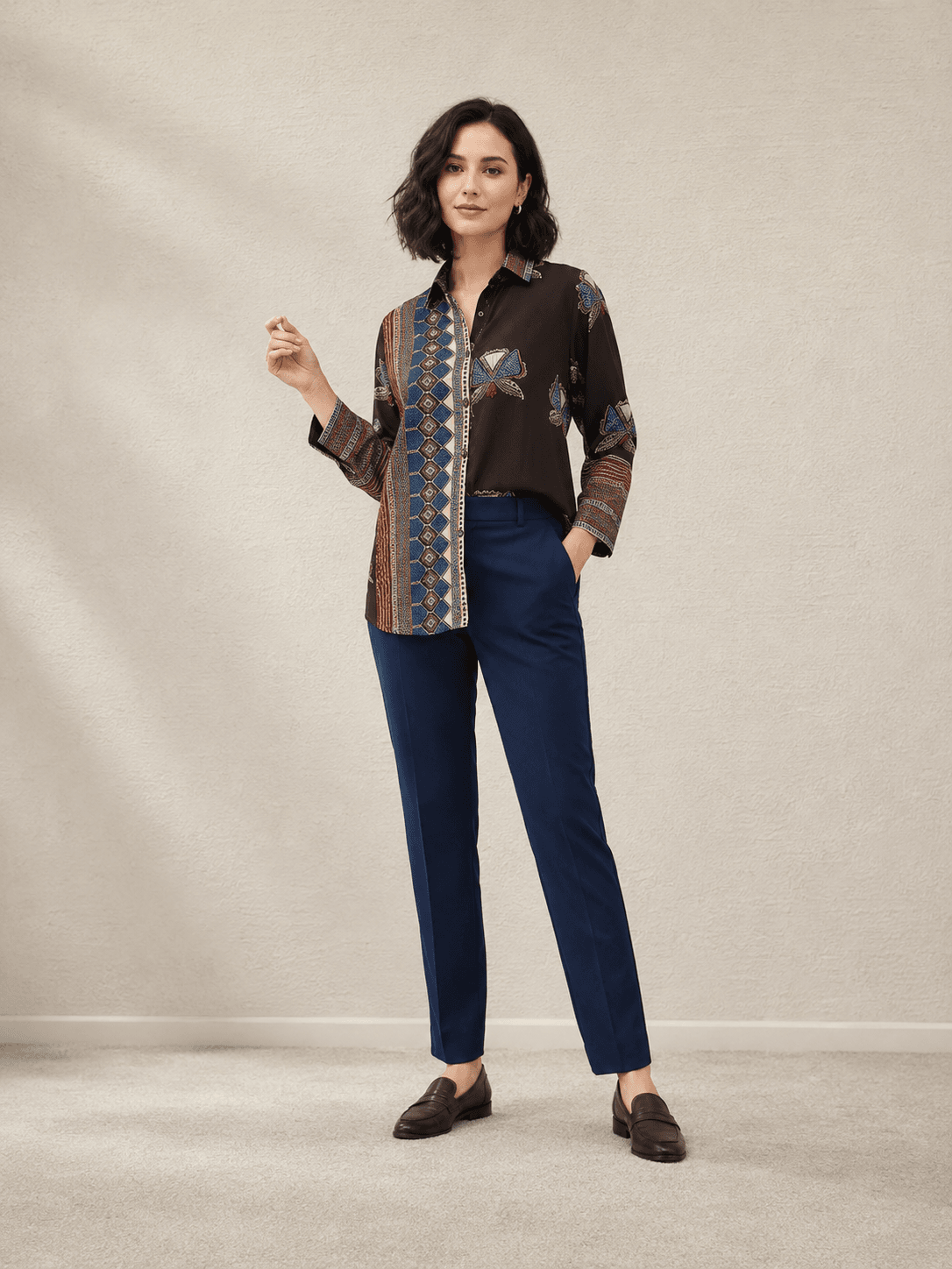 Heritage Panel Printed Shirt
