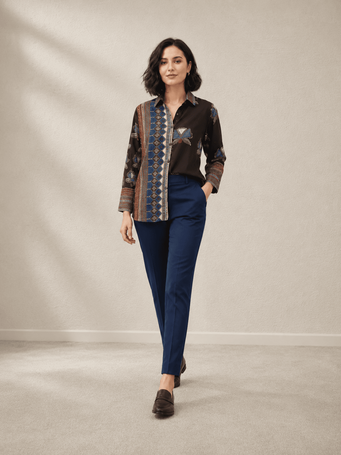 Heritage Panel Printed Shirt