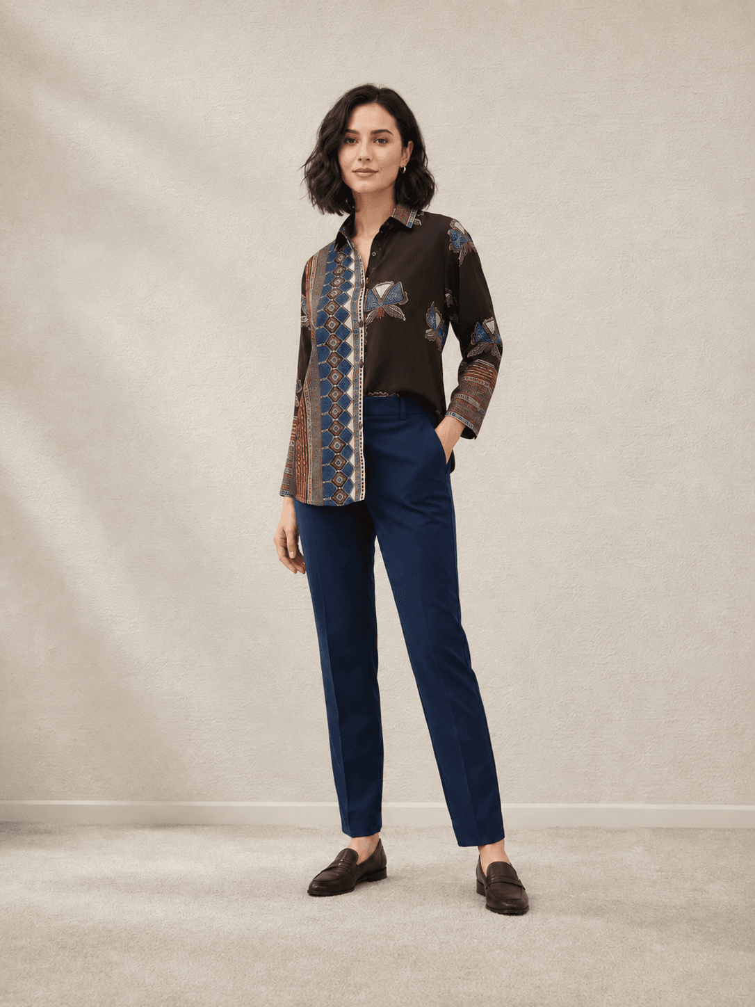 Heritage Panel Printed Shirt