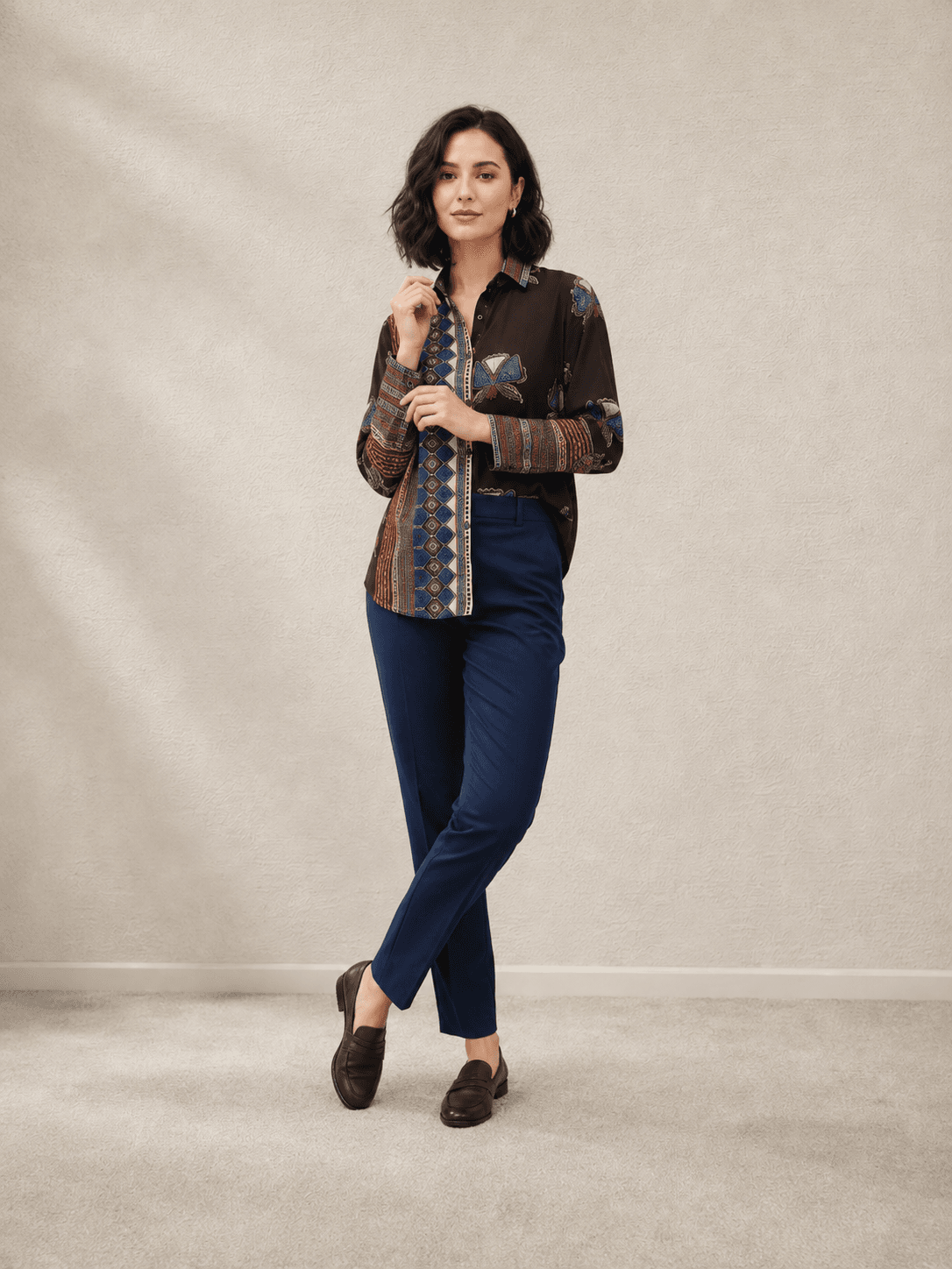 Heritage Panel Printed Shirt