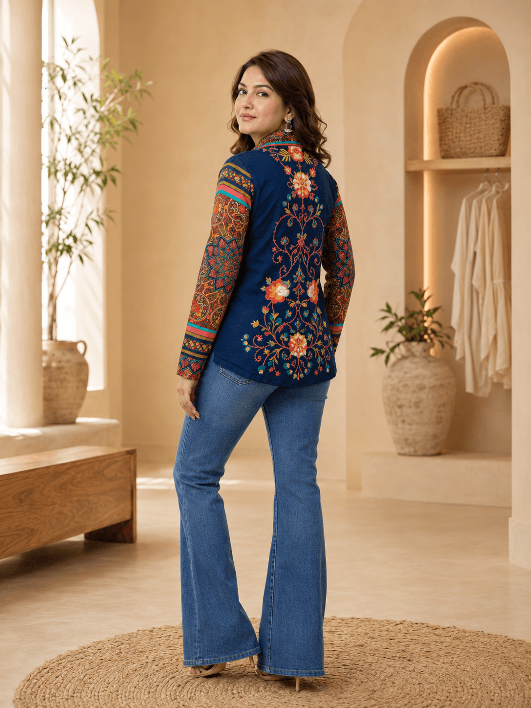 Zara Royal Bloom Shirt