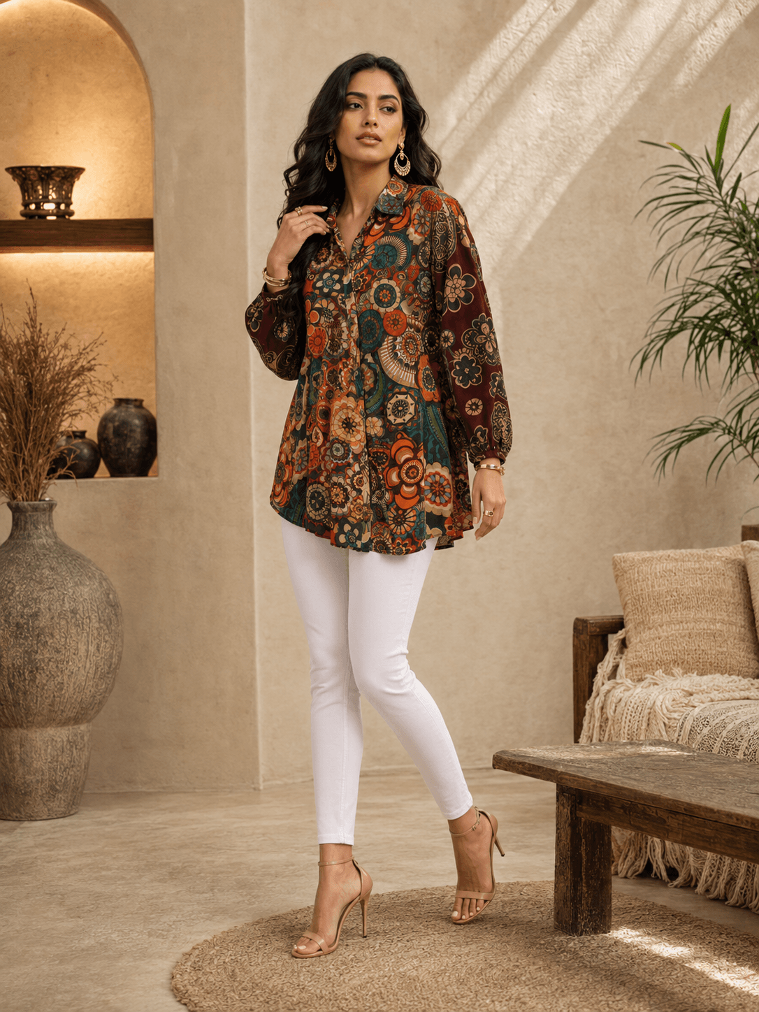 Designer Print Shirt