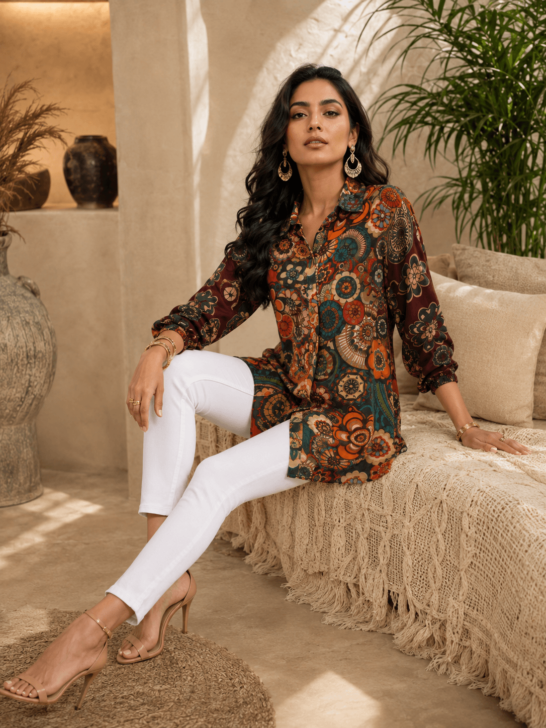 Designer Print Shirt