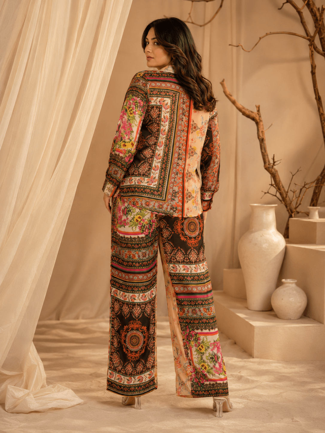 Bohemian Luxe Printed Co-Ord Set