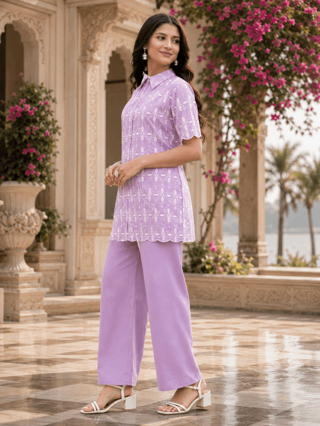 Lavender Bloom Coord Set