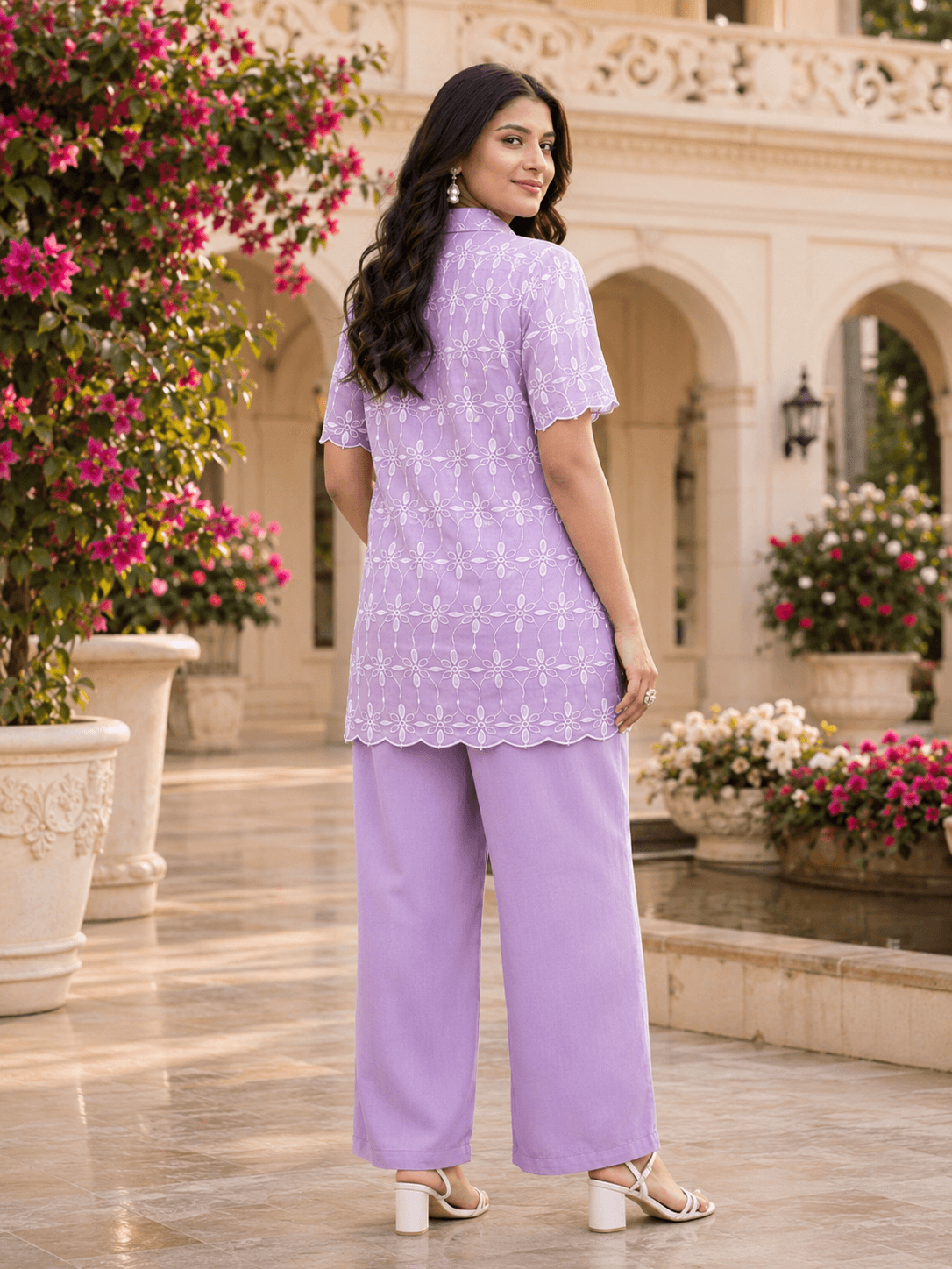 Lavender Bloom Coord Set