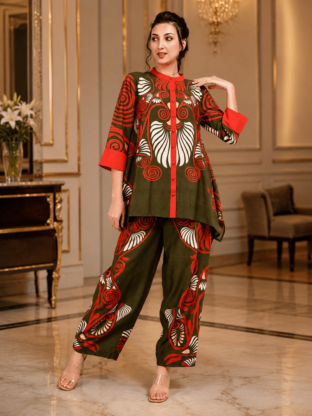 Heritage Swirl Co-Ord Set