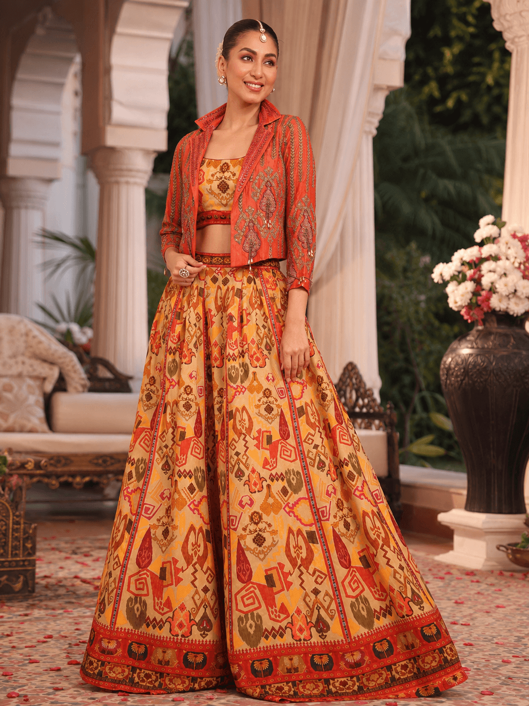 Saffron Spice Palazzo Set