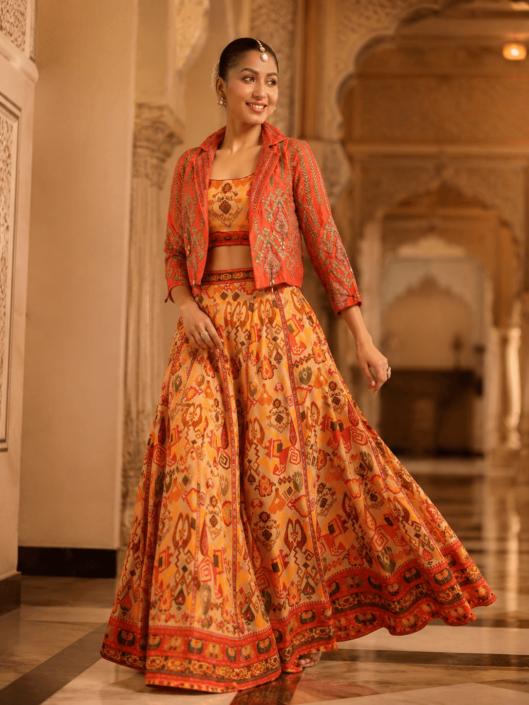 Saffron Spice Palazzo Set