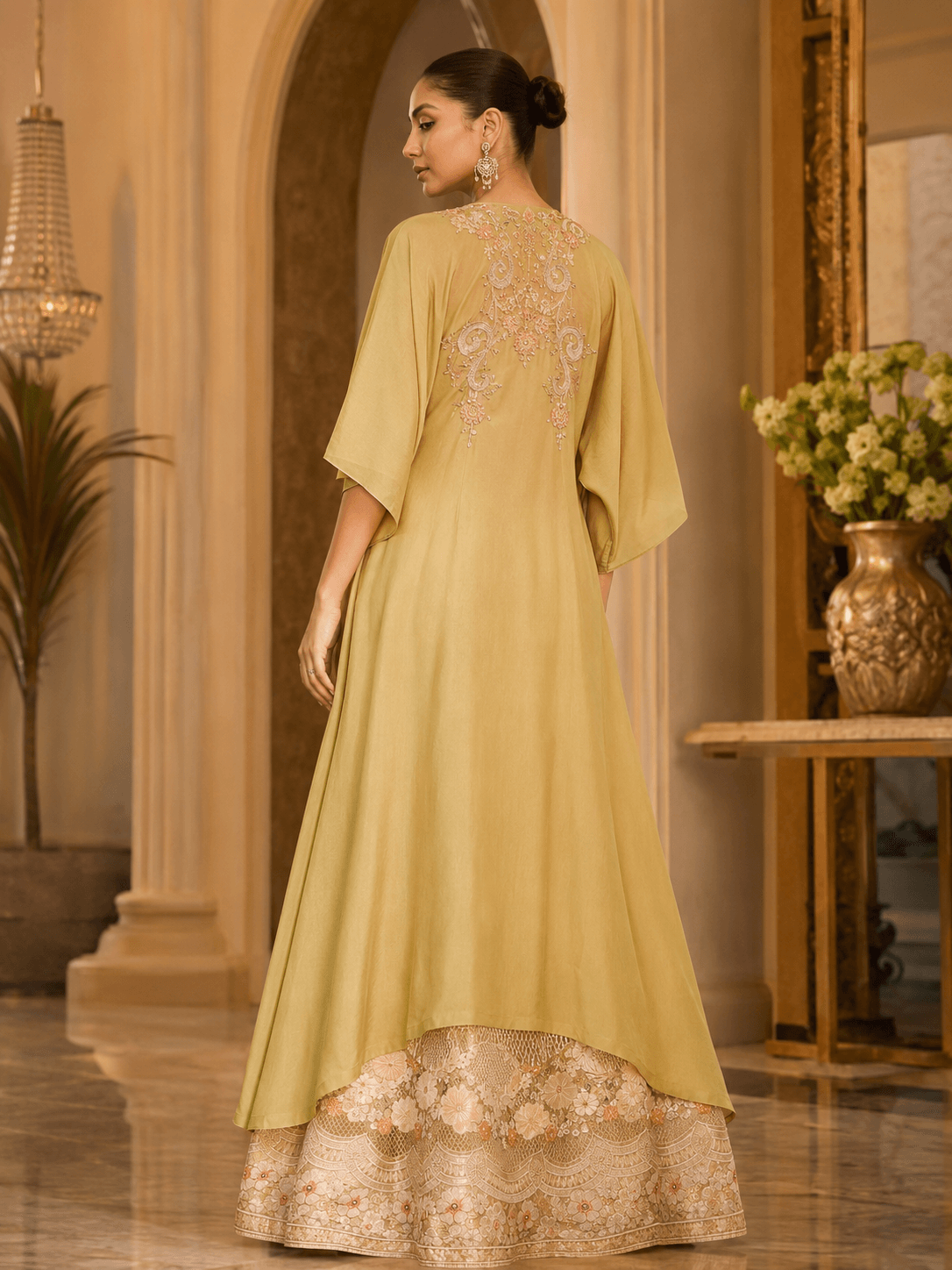 Pastel Sage Luxe Palazzo Set