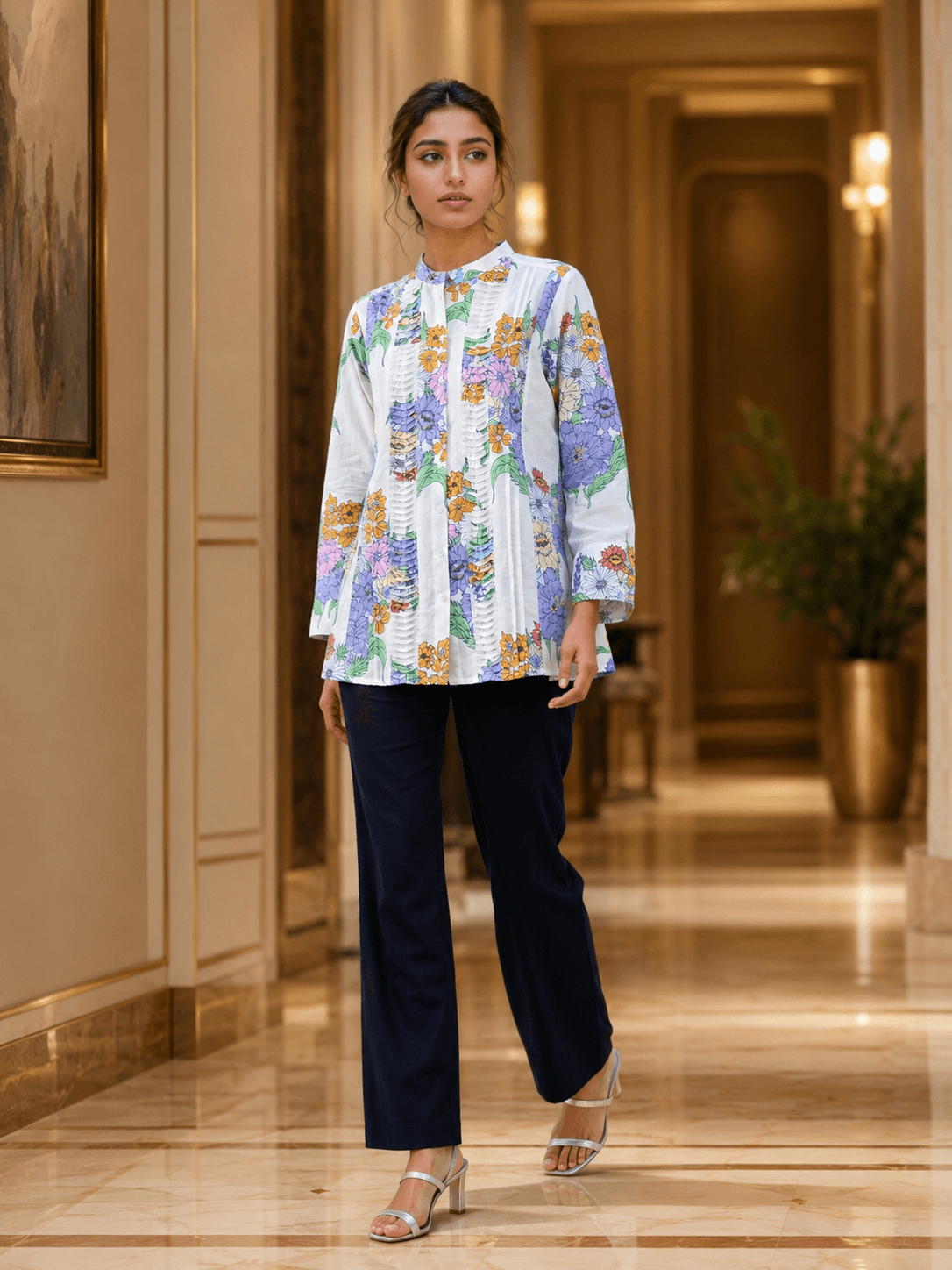 Floral Printed Shirt