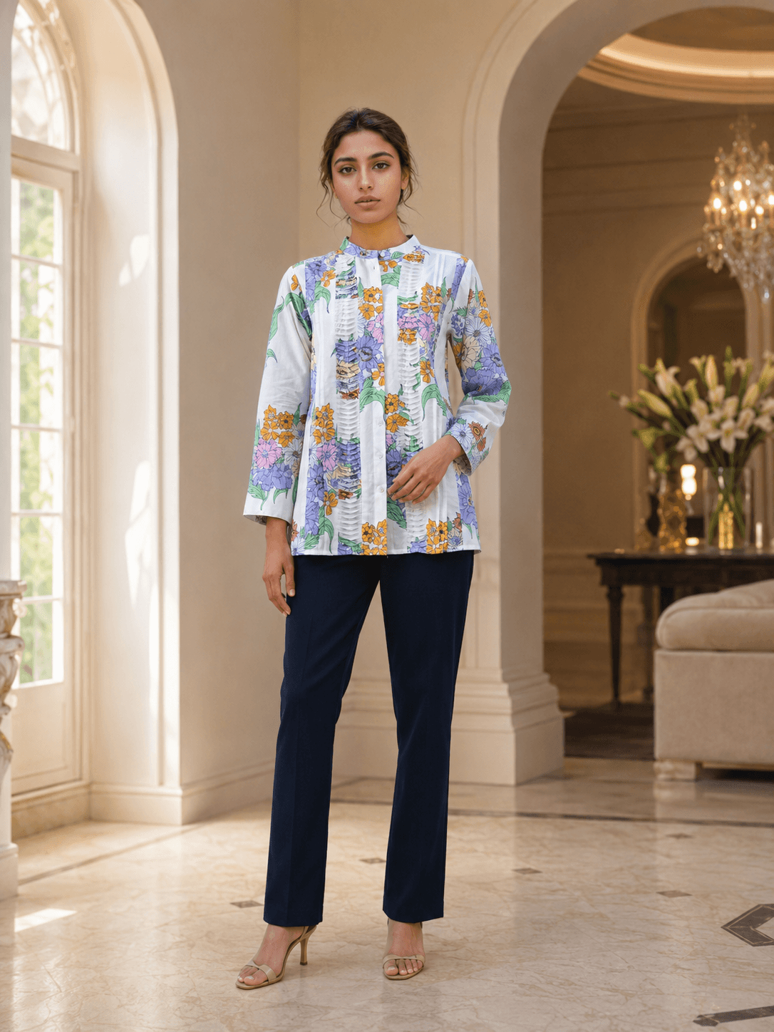 Floral Printed Shirt