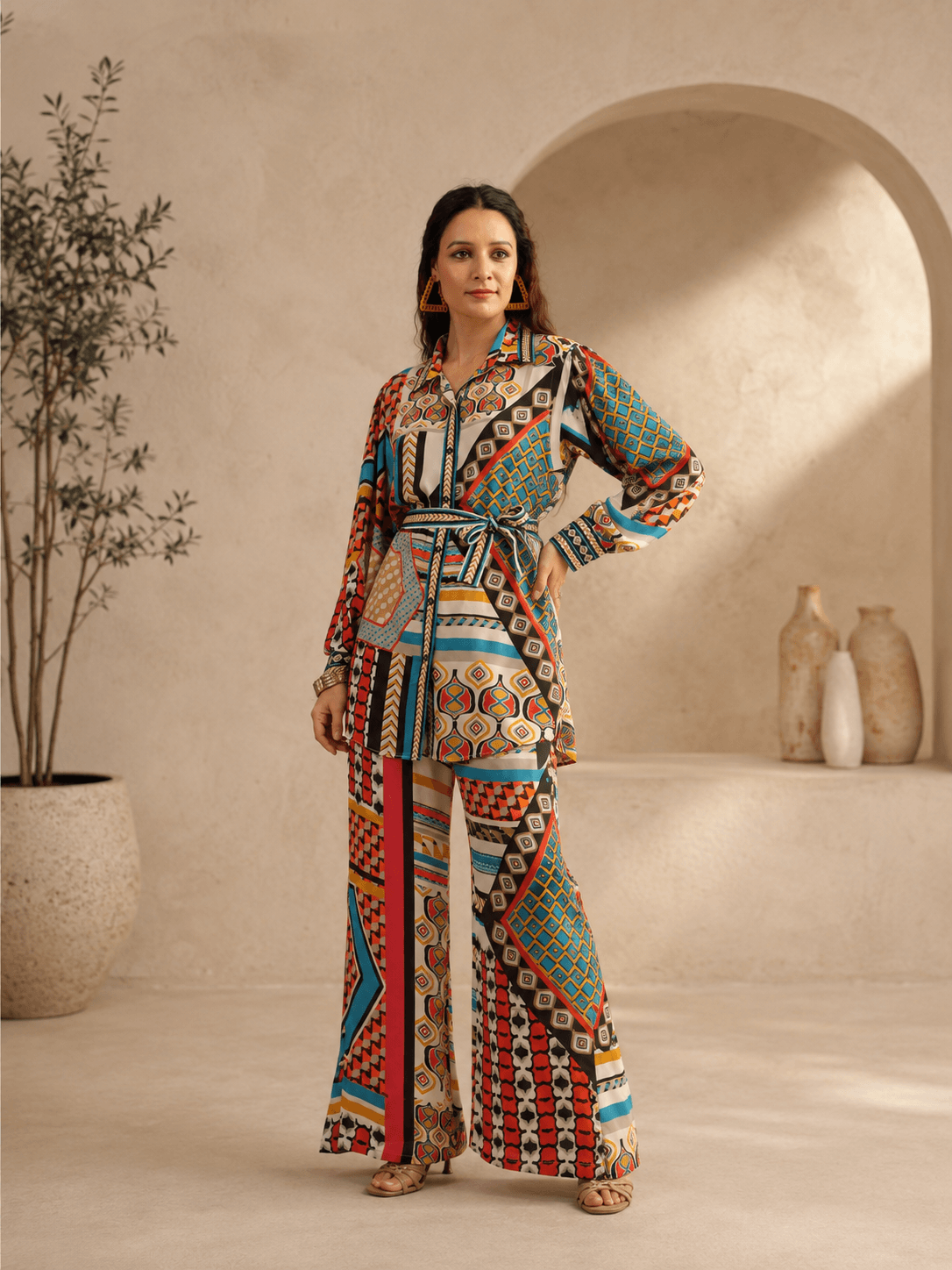 Printed Co-ord Set