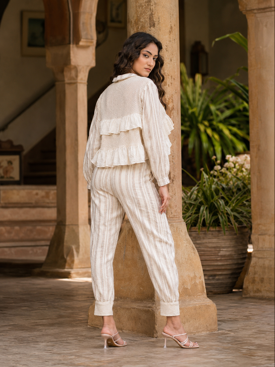 Elegant Textured Co-ord Set