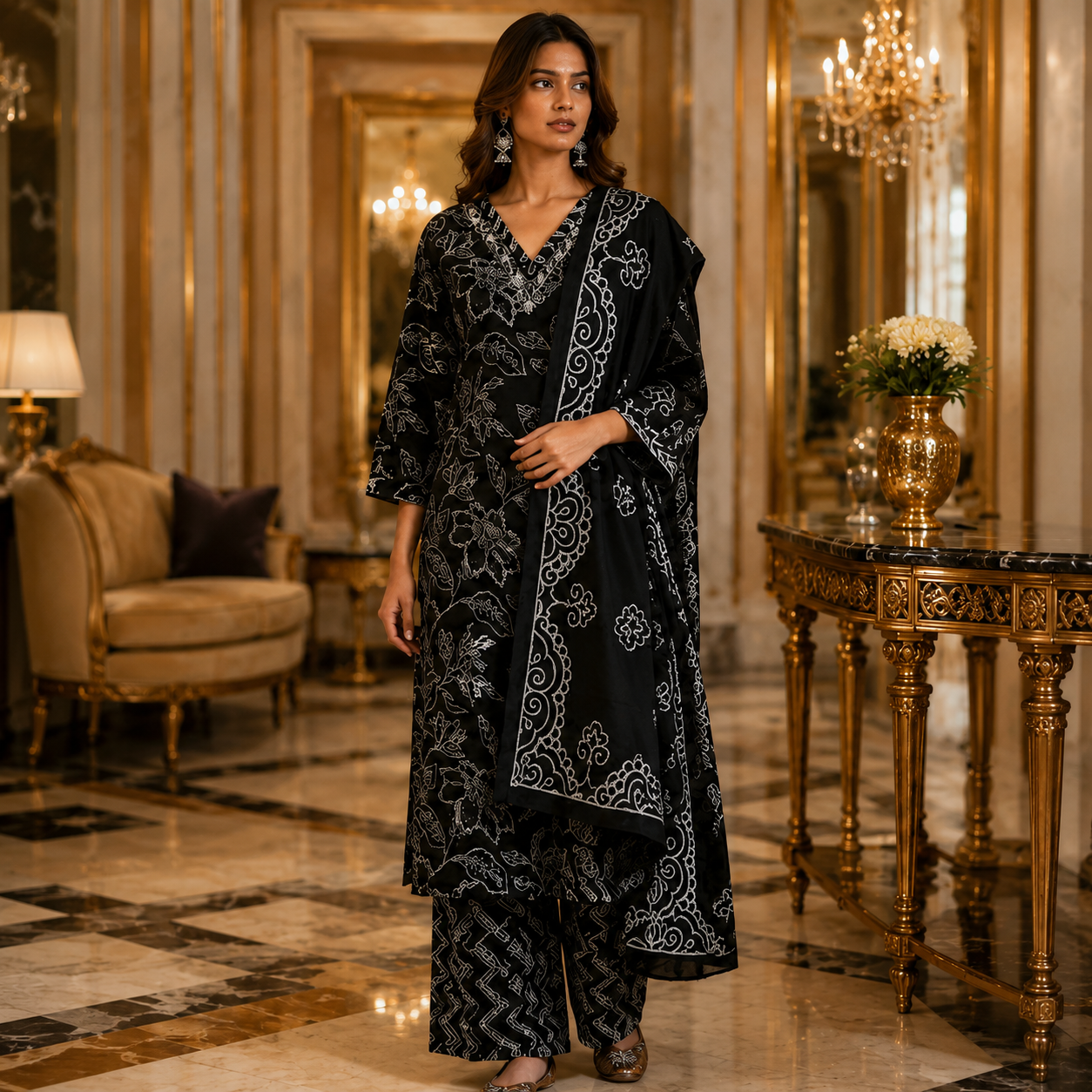 Imperial Black Heritage Suit Set