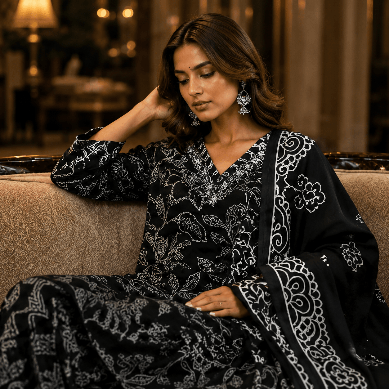 Imperial Black Heritage Suit Set