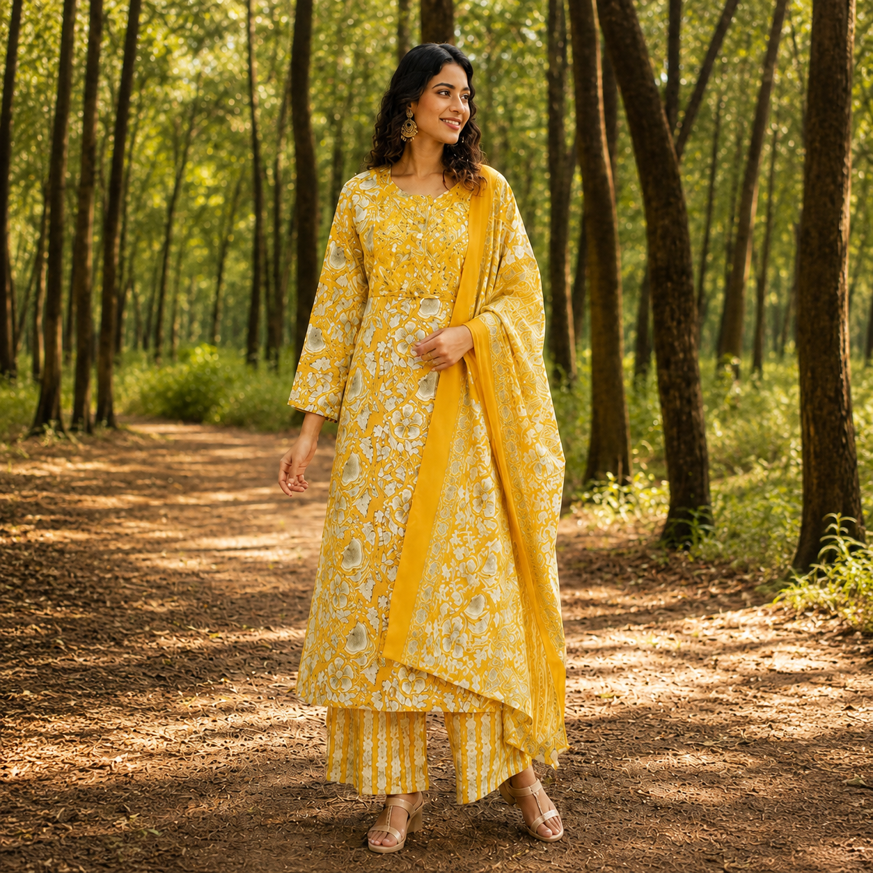 Sunlit Meadow Luxe Suit Set