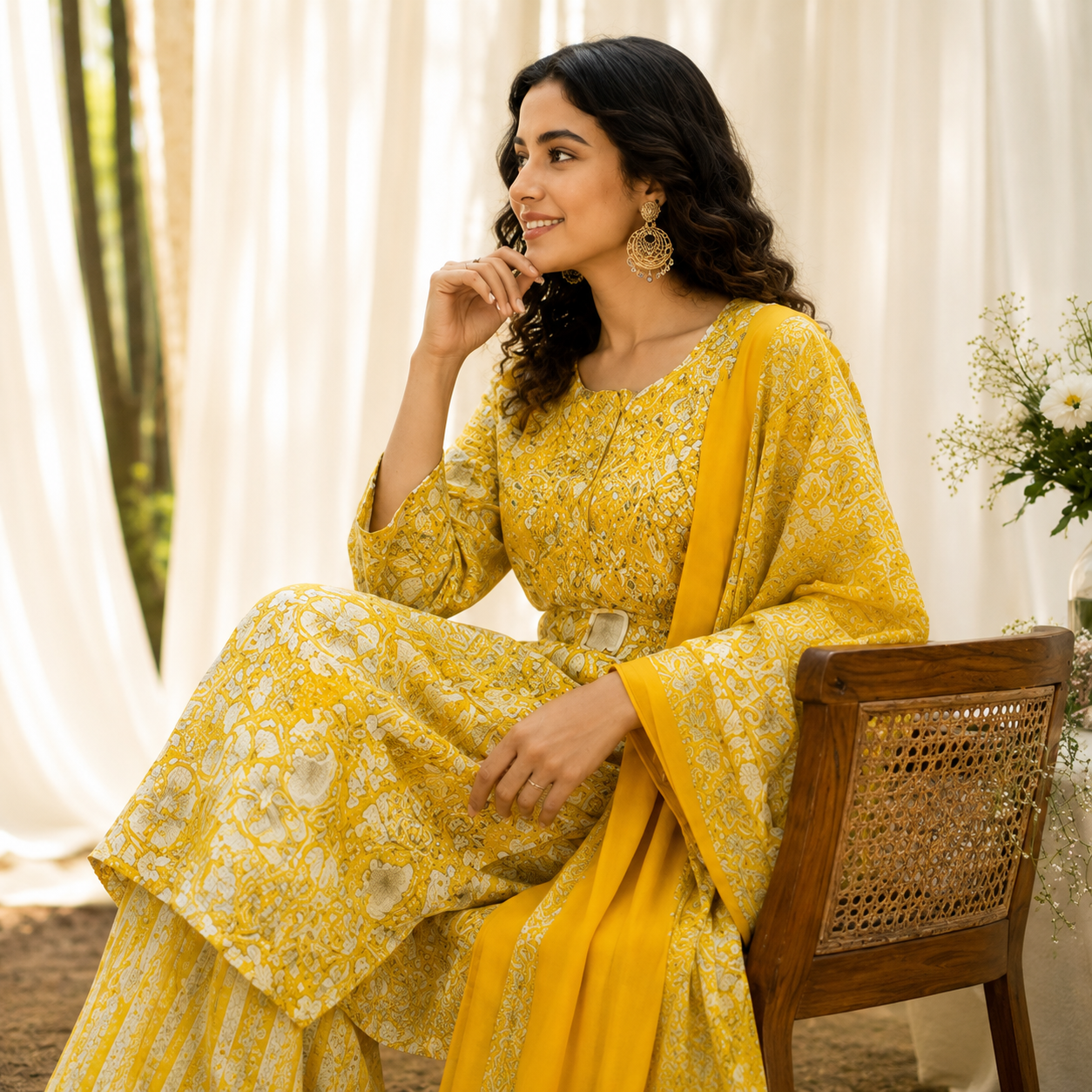 Sunlit Meadow Luxe Suit Set