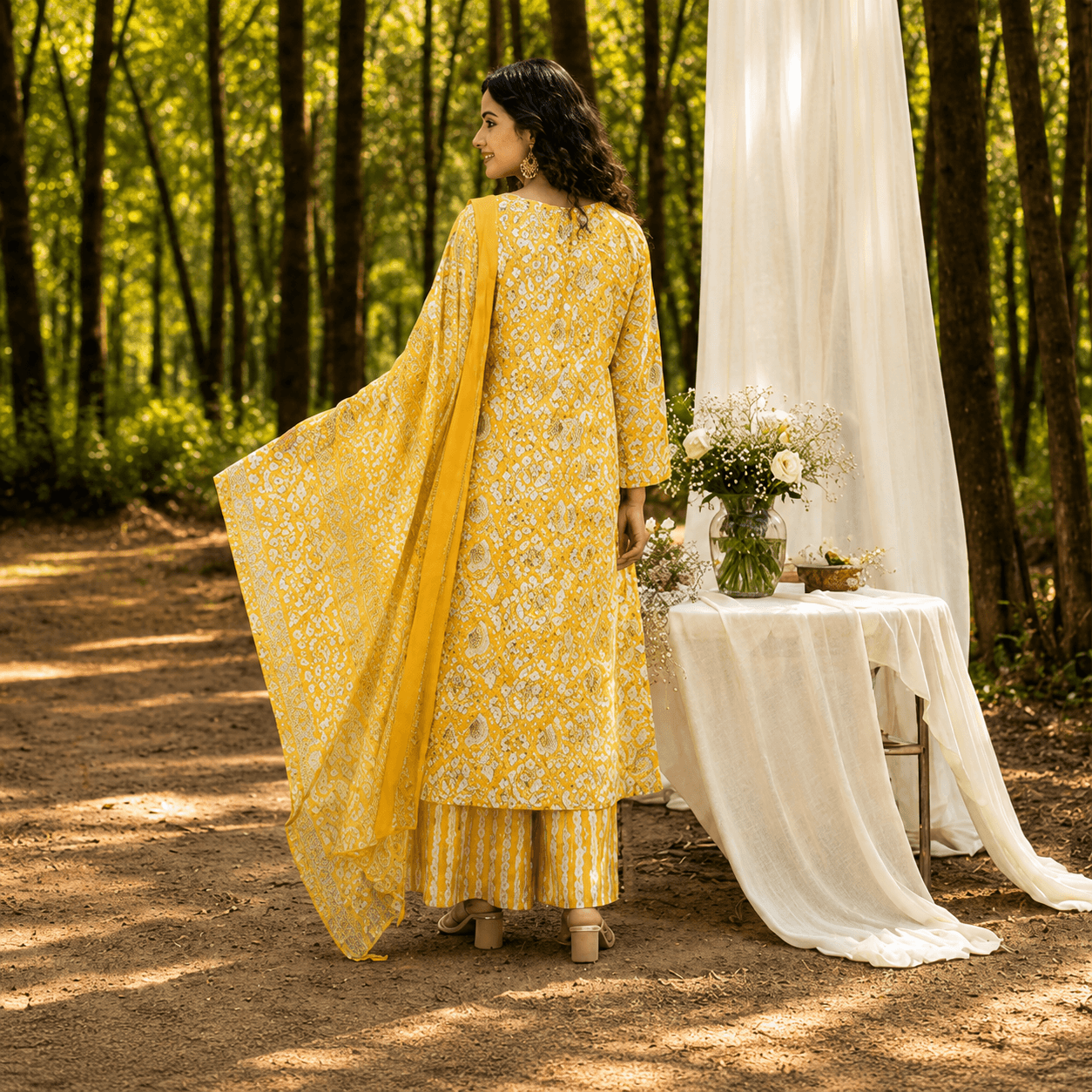 Sunlit Meadow Luxe Suit Set