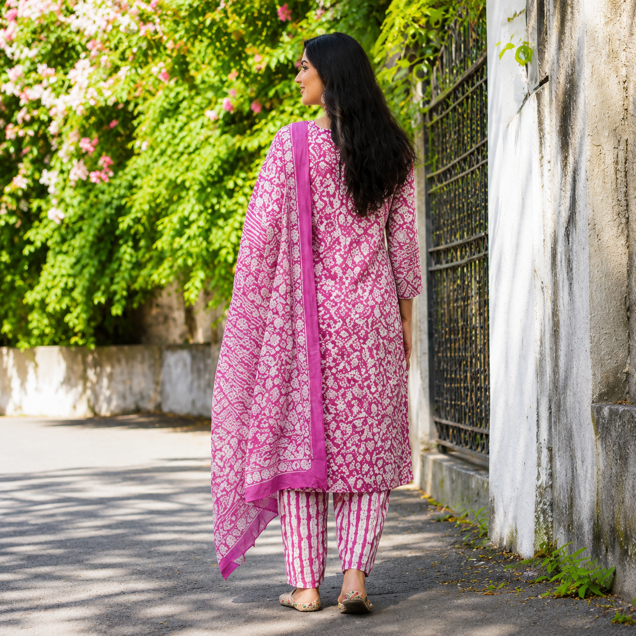 Orchid Bloom Heritage Suit Set