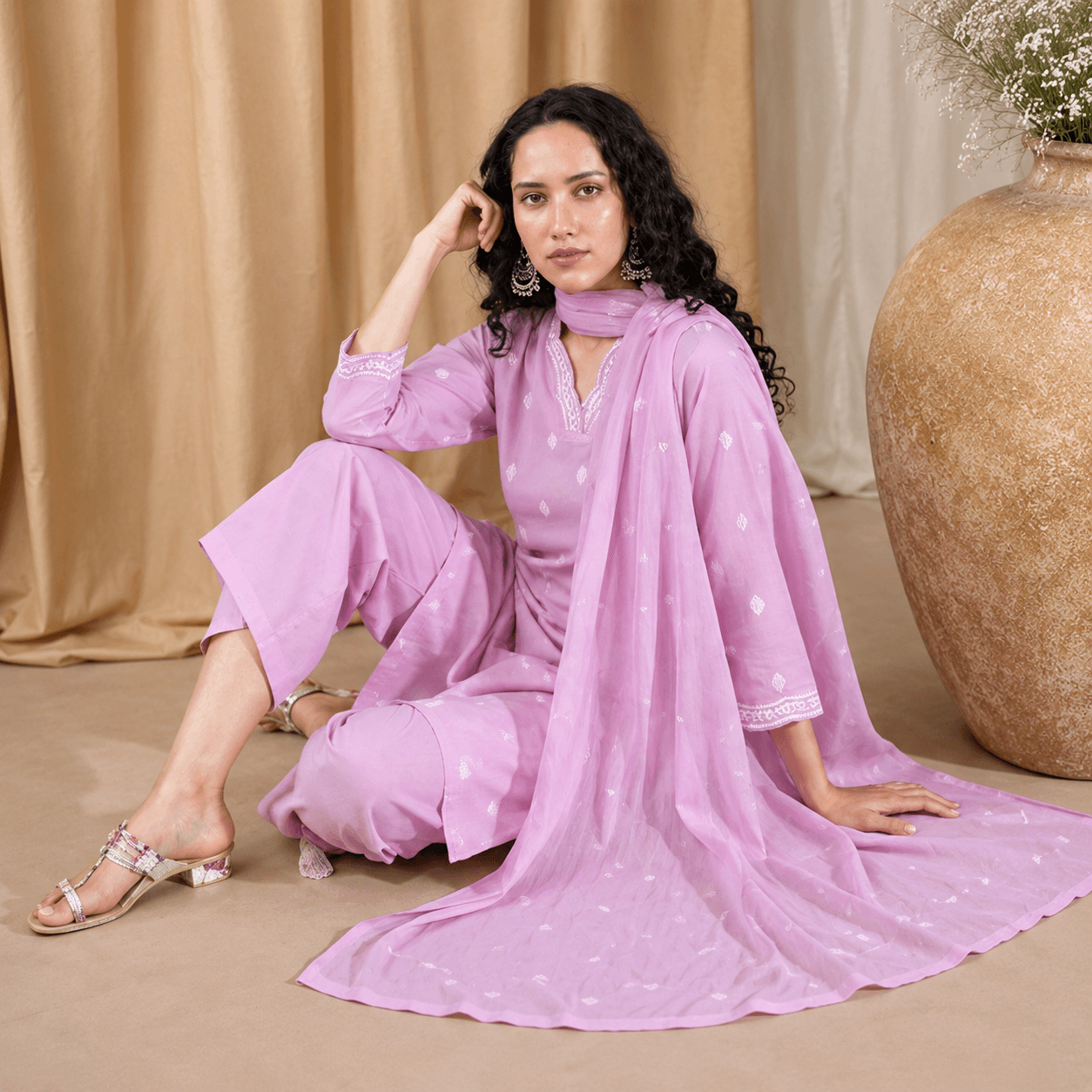 Pink Mist Grace Suit Set