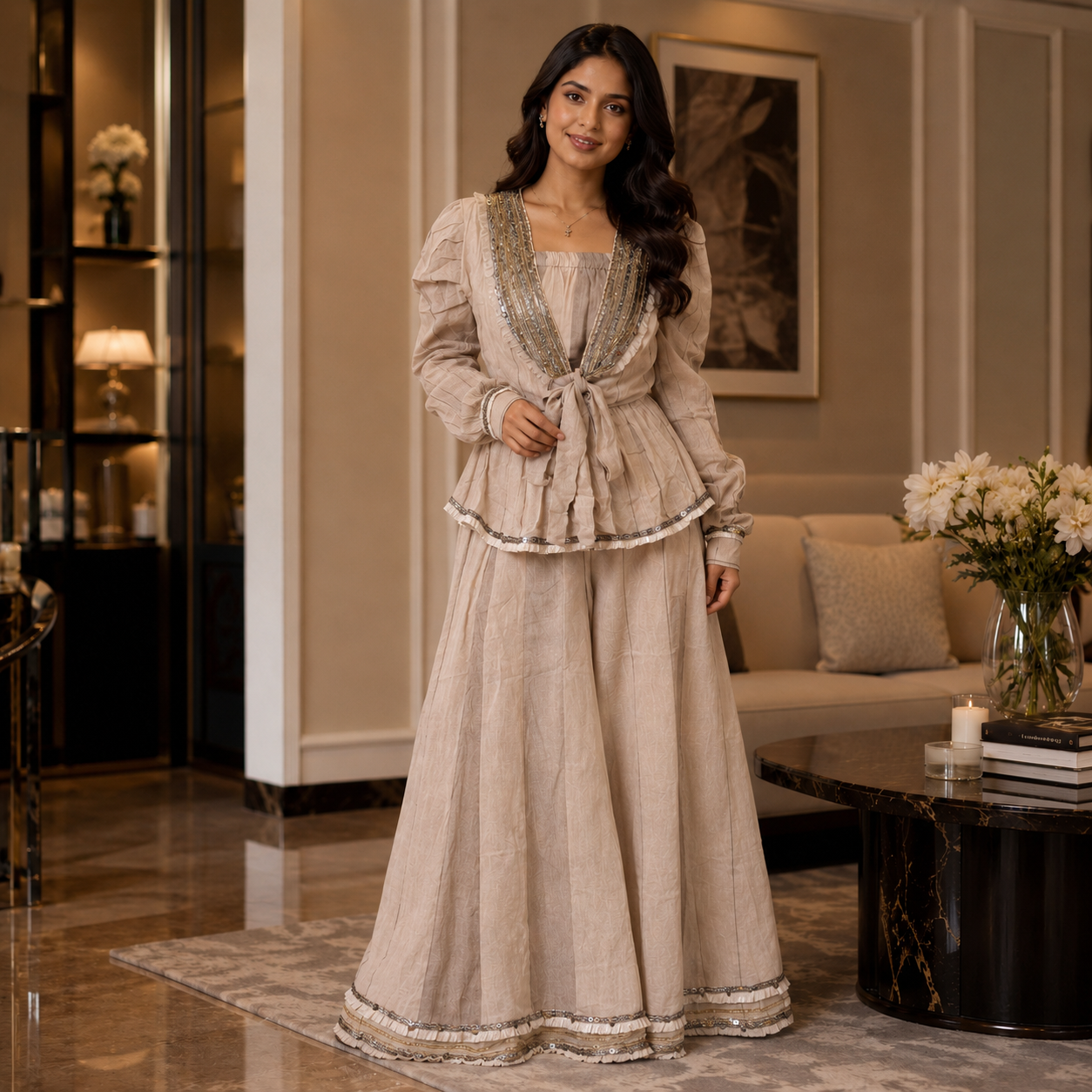 Pearl Royale Couture Ensemble Set