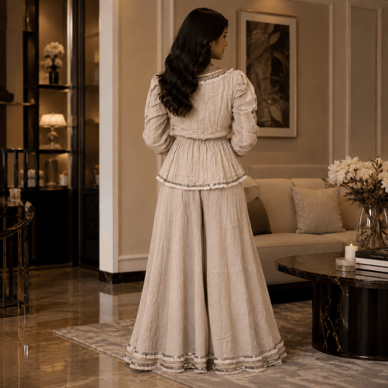 Pearl Royale Couture Ensemble Set