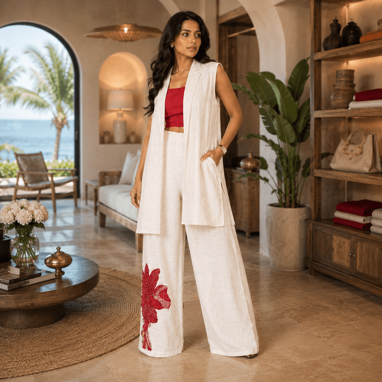 Ruby Oasis Luxe Co-ord Set