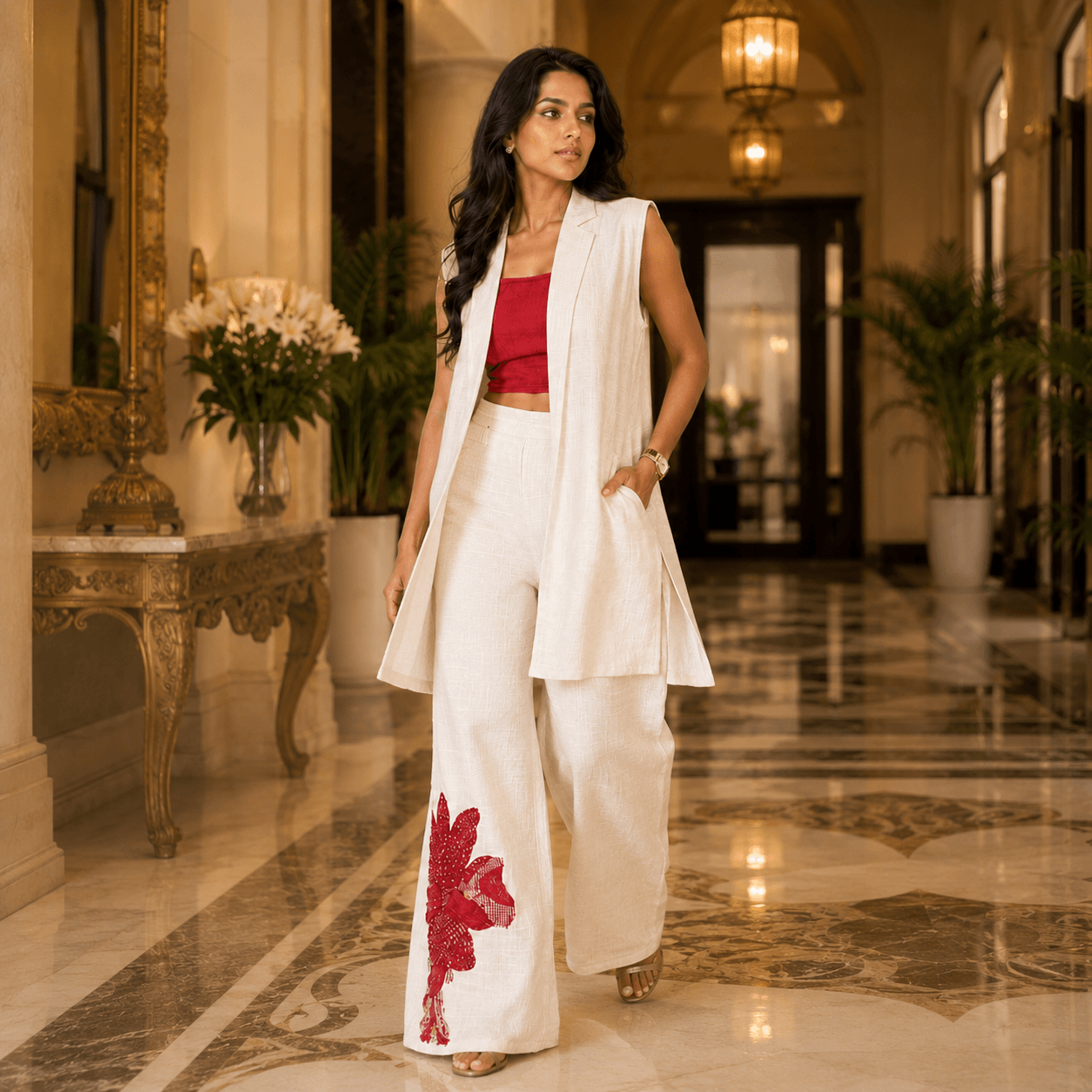 Ruby Oasis Luxe Co-ord Set