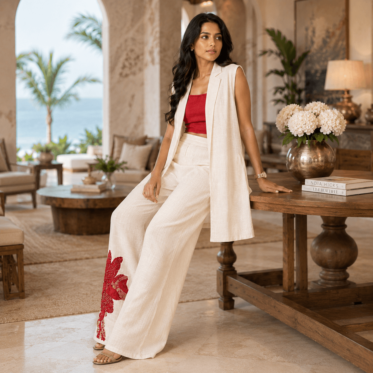Ruby Oasis Luxe Co-ord Set