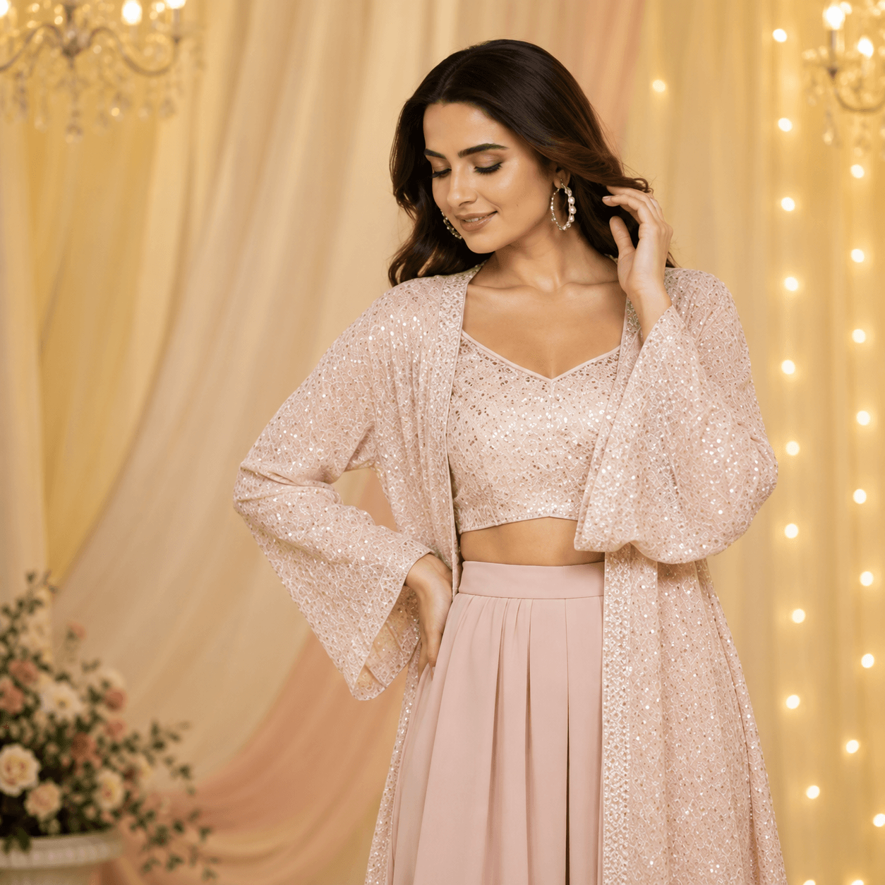 Champagne Blush Couture Set