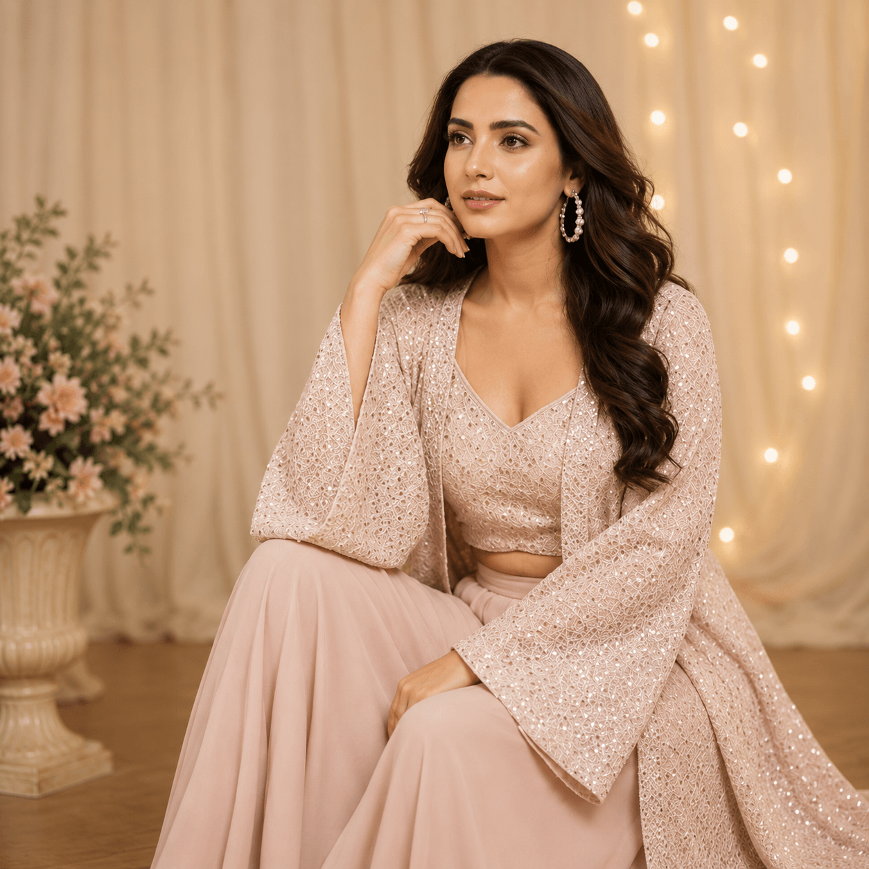 Champagne Blush Couture Set
